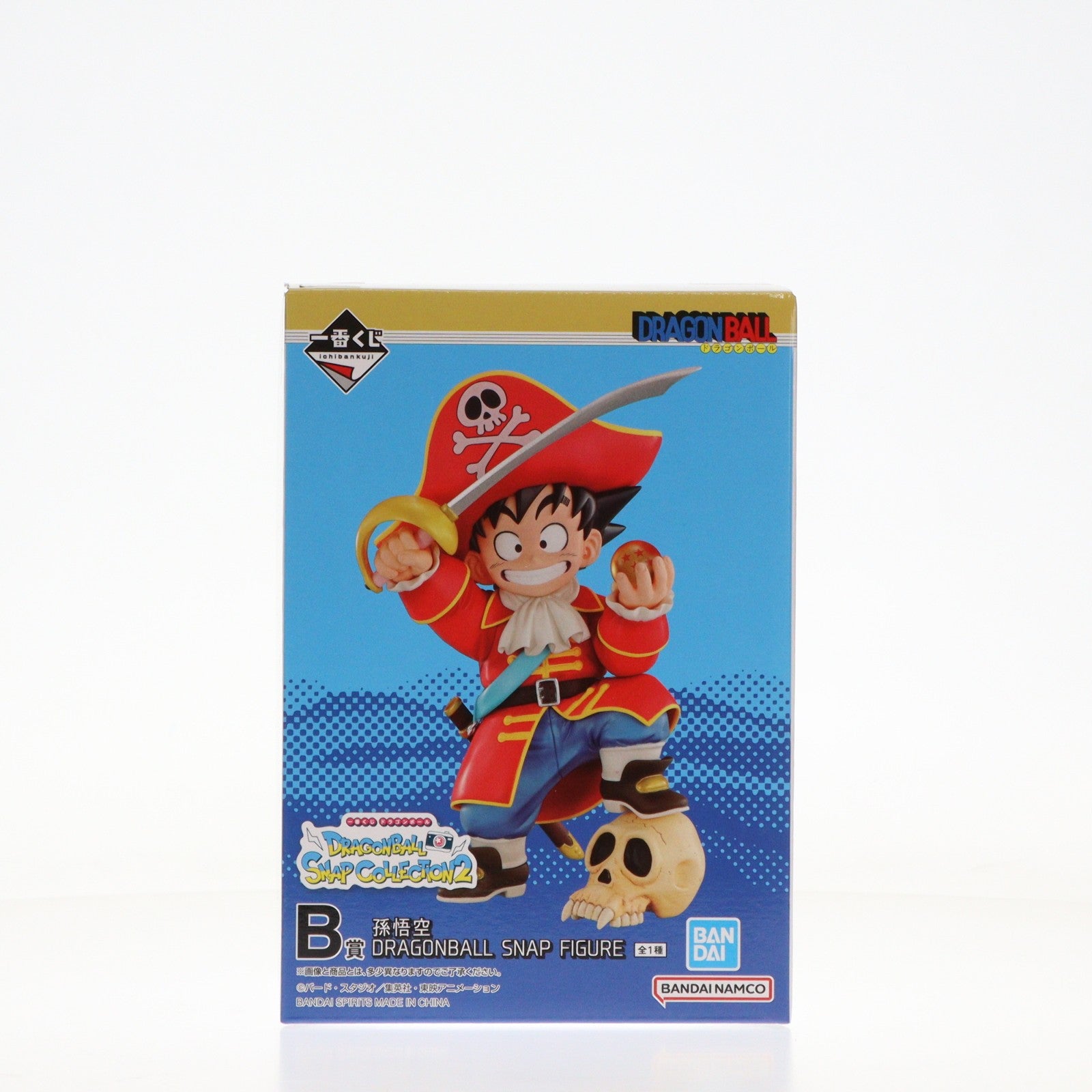 【中古即納】[FIG] B賞 孫悟空 DRAGONBALL SNAP FIGURE 一番くじ ドラゴンボール DRAGONBALL SNAP COLLECTION2 フィギュア プライズ バンダイスピリッツ(20251129)