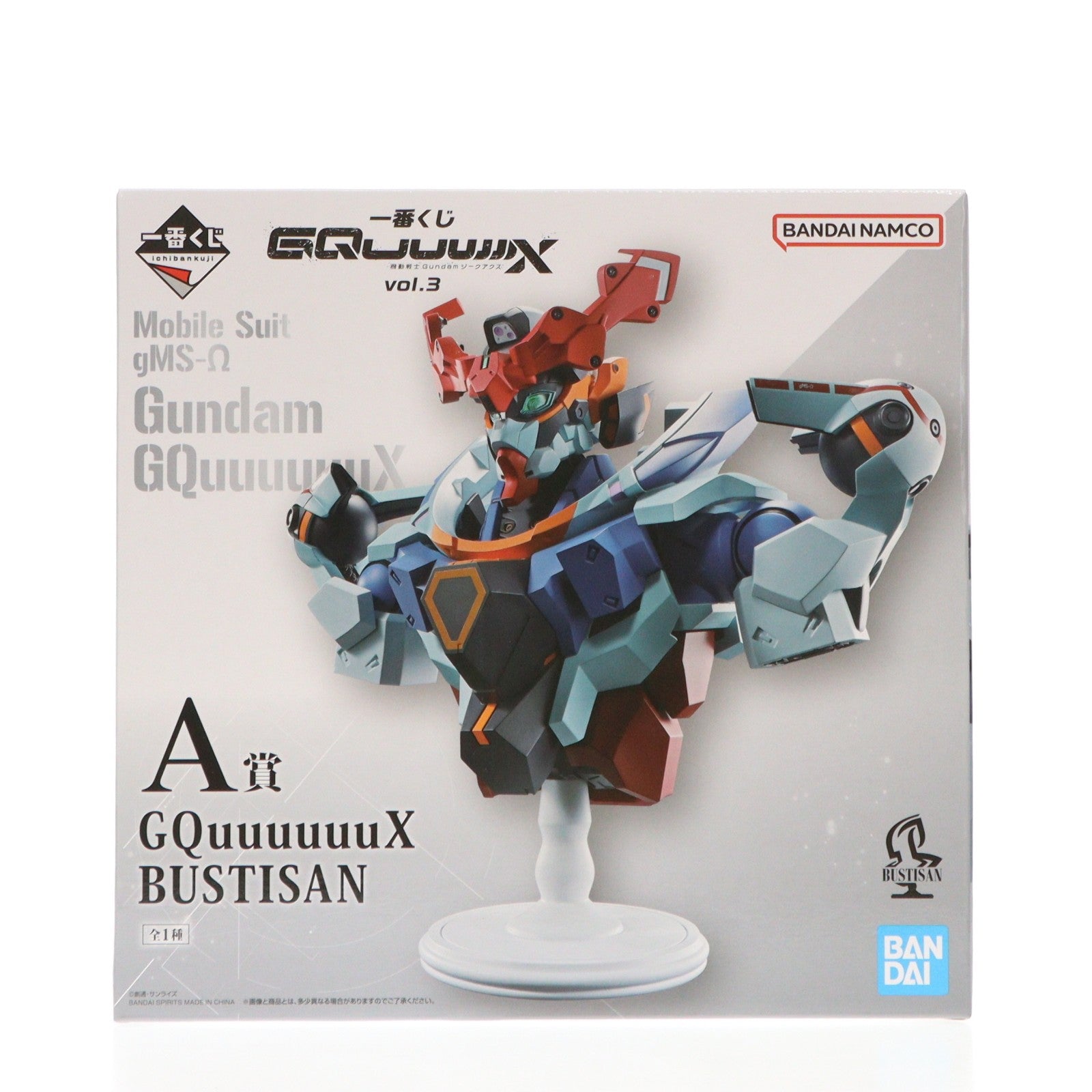 【中古即納】[FIG] A賞 GQuuuuuuX(ジークアクス) BUSTISAN 一番くじ 機動戦士Gundam GQuuuuuuX(ジークアクス) vol.3 フィギュア プライズ バンダイスピリッツ(20251121)