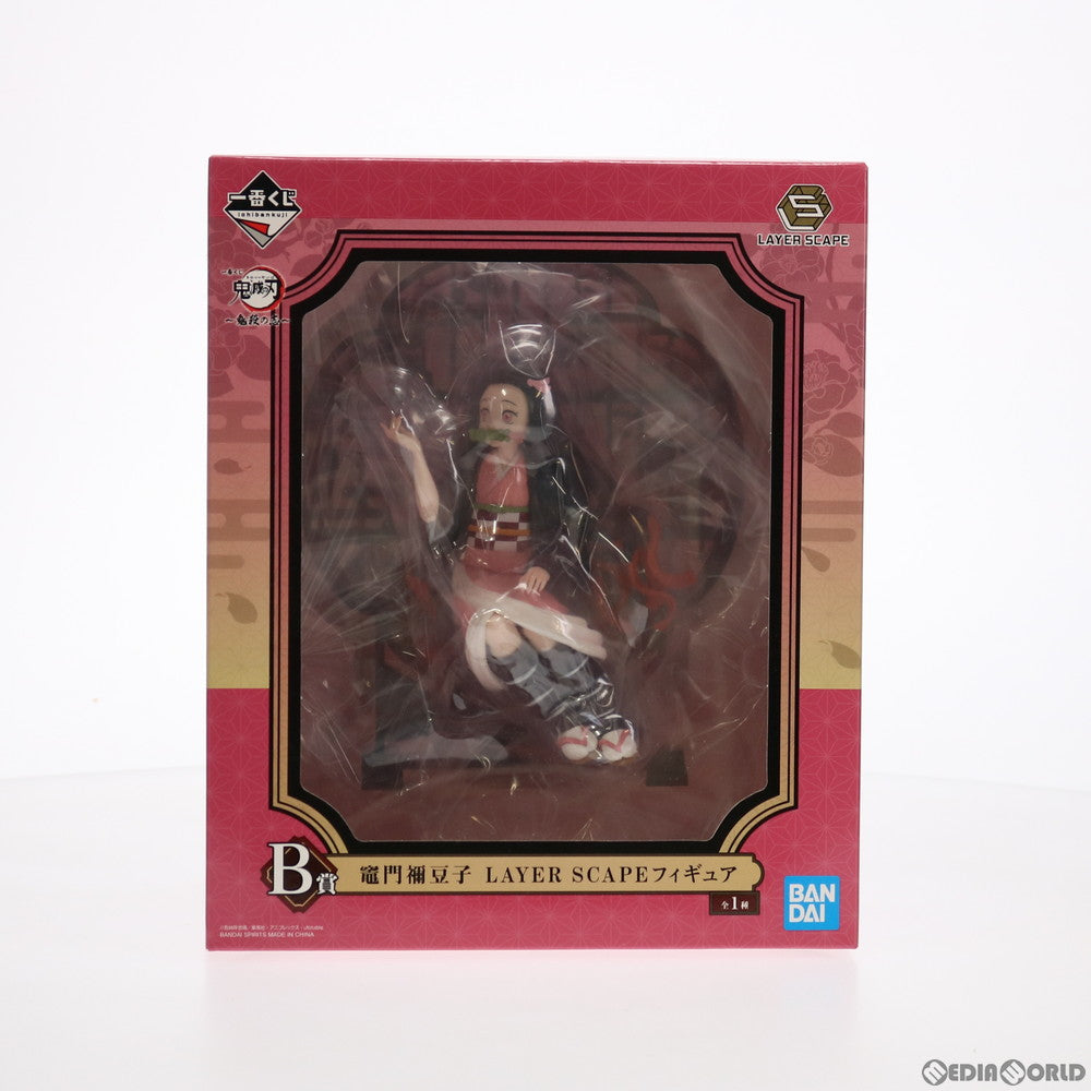 【中古即納】[FIG] B賞 竈門禰豆子(かまどねずこ) LAYER SCAPEフィギュア 一番くじ 鬼滅の刃～鬼殺の志～ プライズ(857) バンダイスピリッツ(20210529)