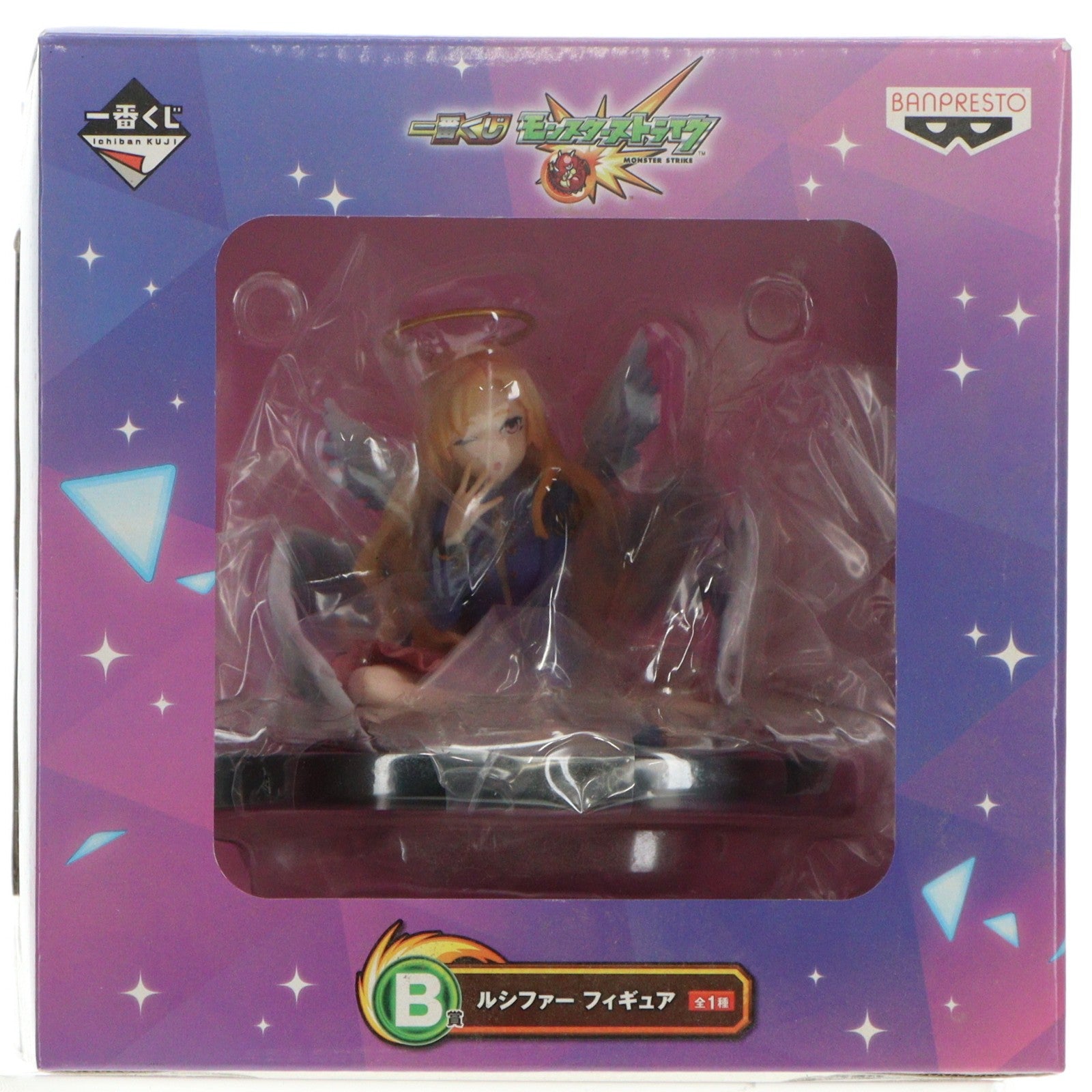 【中古即納】[FIG] B賞 ルシファー 一番くじ モンスターストライク フィギュア プライズ(14411) バンプレスト(20171007)