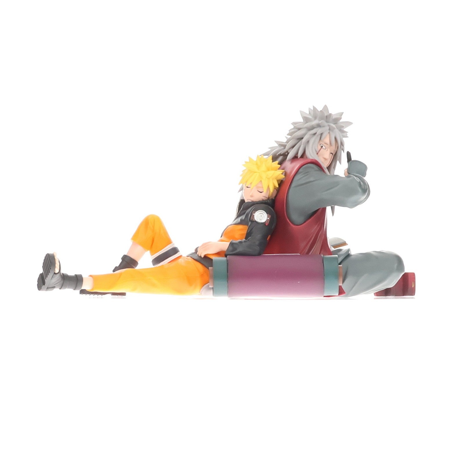 【中古即納】[FIG] 一番くじONLINE限定 ラストワン賞 Revible Moment-うずまきナルト&自来也-(じらいや) 一番くじ NARUTO-ナルト- 疾風伝 伝説の三忍 フィギュア プライズ バンダイスピリッツ(20241122)