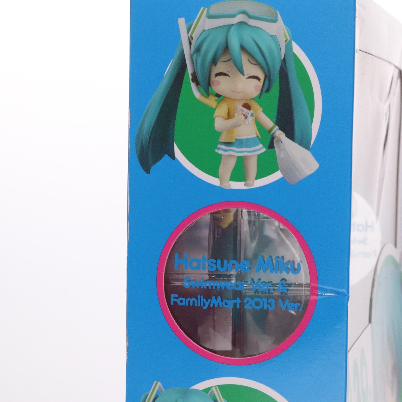 【中古即納】[FIG] ファミリーマート限定 A賞 ねんどろいど 339a 初音ミク 水着 Ver. & FamilyMart 2013 Ver. Happyくじ 初音ミク 2013 Summer Ver. 可動フィギュア プライズ サニーサイドアップ(20130831)