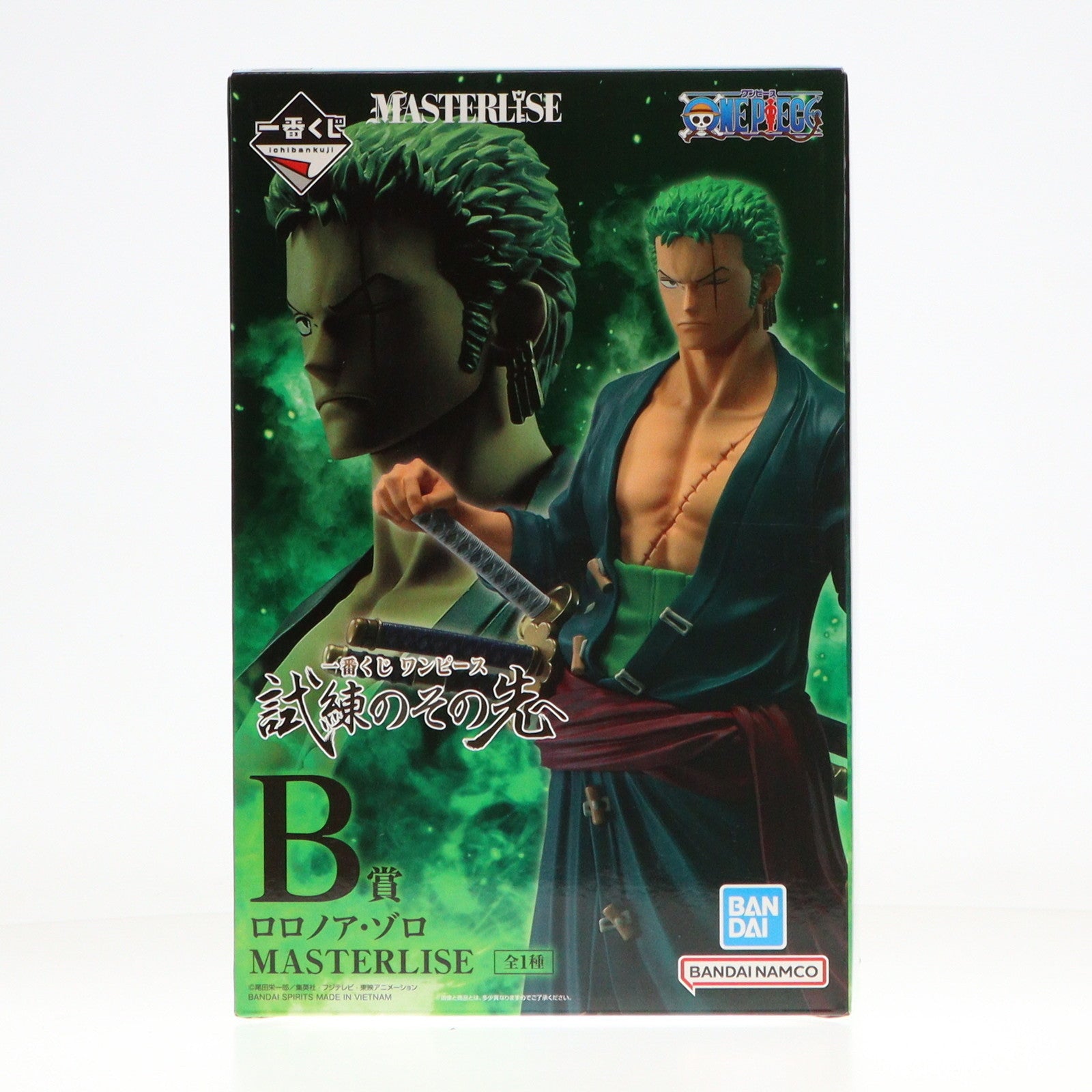 【中古即納】[FIG] B賞 ロロノア・ゾロ MASTERLISE 一番くじ ワンピース 試練のその先へ ONE PIECE フィギュア プライズ バンダイスピリッツ(20250510)