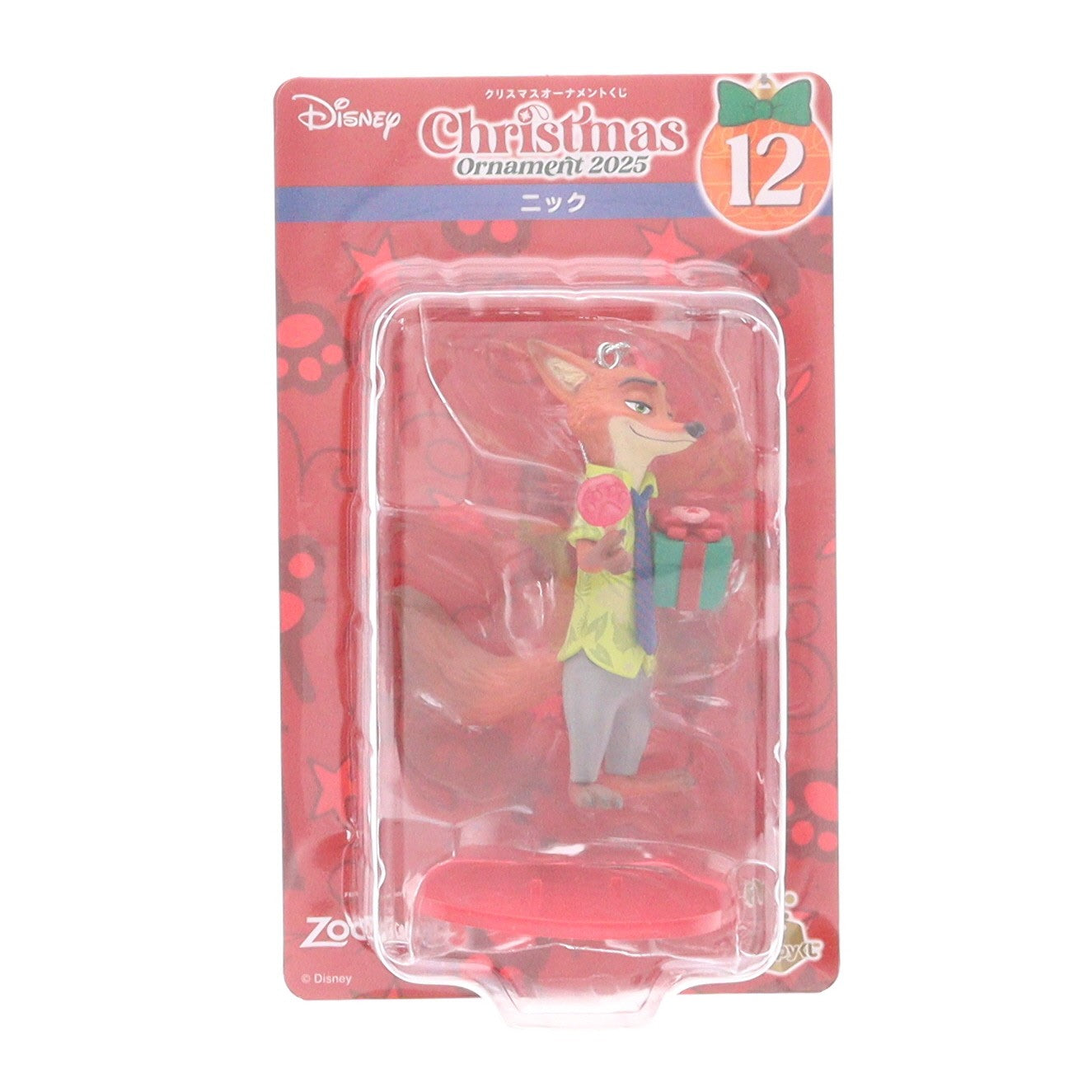 【中古即納】[FIG] フィギュアオーナメント賞 ニック Happyくじ『DISNEY クリスマスオーナメントくじ2025』 フィギュア プライズ サニーサイドアップ(20251108)