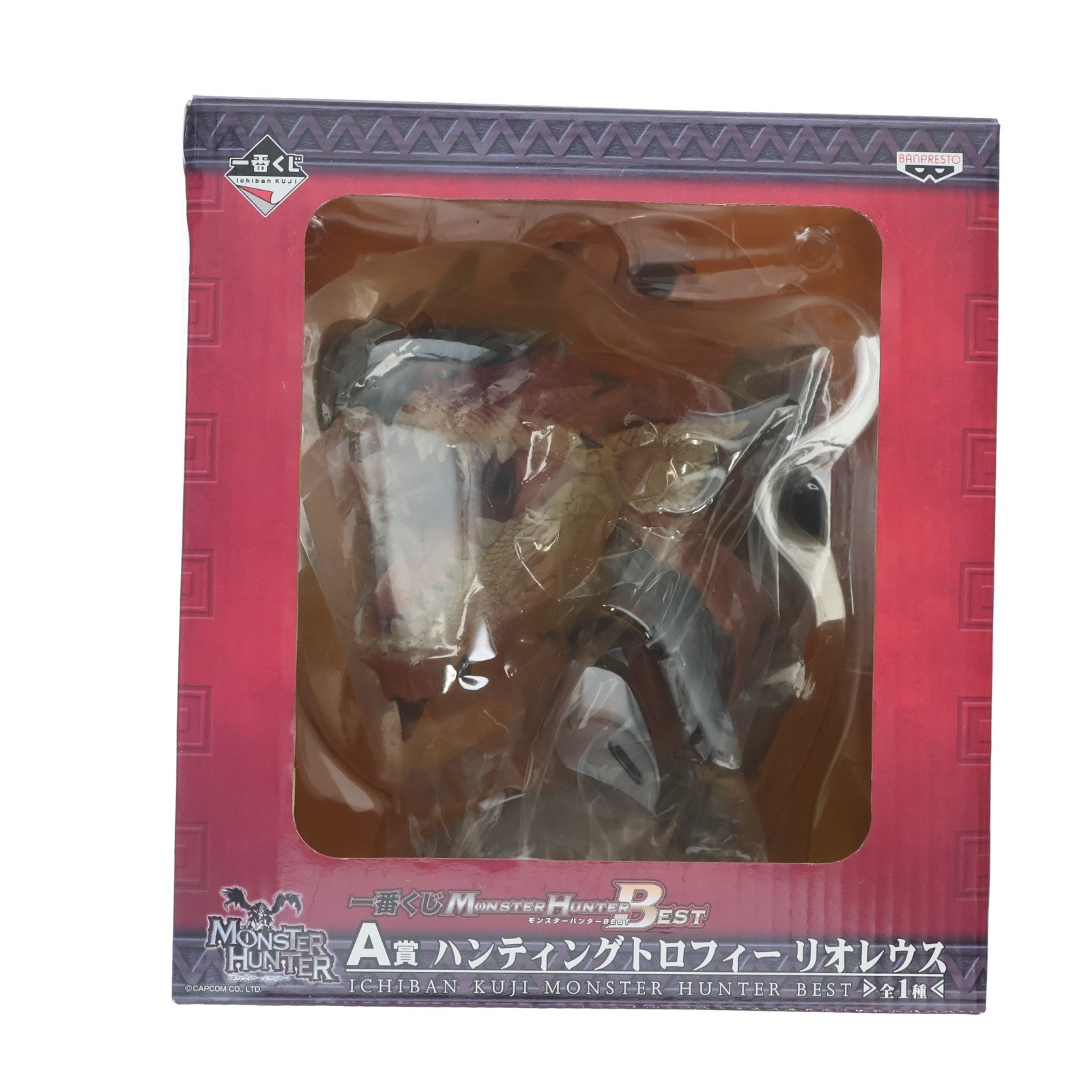 【中古即納】[FIG] A賞 リオレウス ハンティングトロフィー 一番くじ モンスターハンターBEST フィギュア プライズ バンプレスト(20101231)