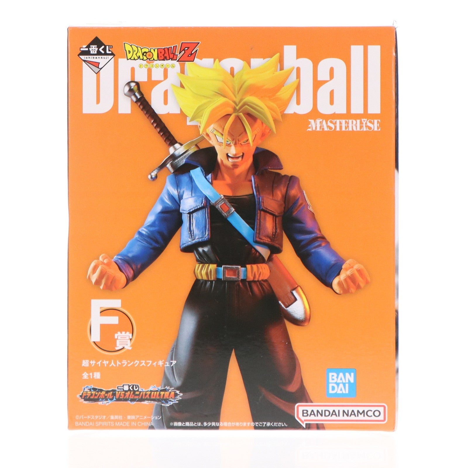 【中古即納】[FIG] F賞 超サイヤ人トランクス フィギュア 一番くじ ドラゴンボール VSオムニバスULTRA MASTERLISE ドラゴンボールZ DRAGON BALL プライズ バンダイスピリッツ(20221015)
