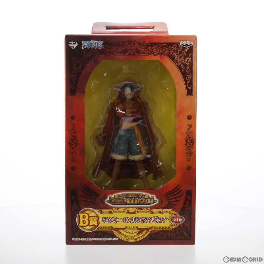 【中古即納】[FIG] B賞 モンキー・D・ルフィ 一番くじ ワンピース ～The Legend of GOL・D・ROGER編～ ONE PIECE フィギュア プライズ バンプレスト(20120531)