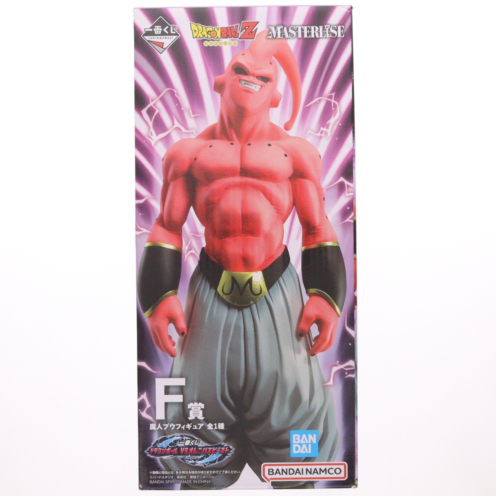 【中古即納】[FIG] F賞 魔人ブウ(悪) 一番くじ ドラゴンボール VSオムニバスビースト ドラゴンボールZ MASTERLISE DRAGON BALL フィギュア プライズ バンダイスピリッツ(20230505)