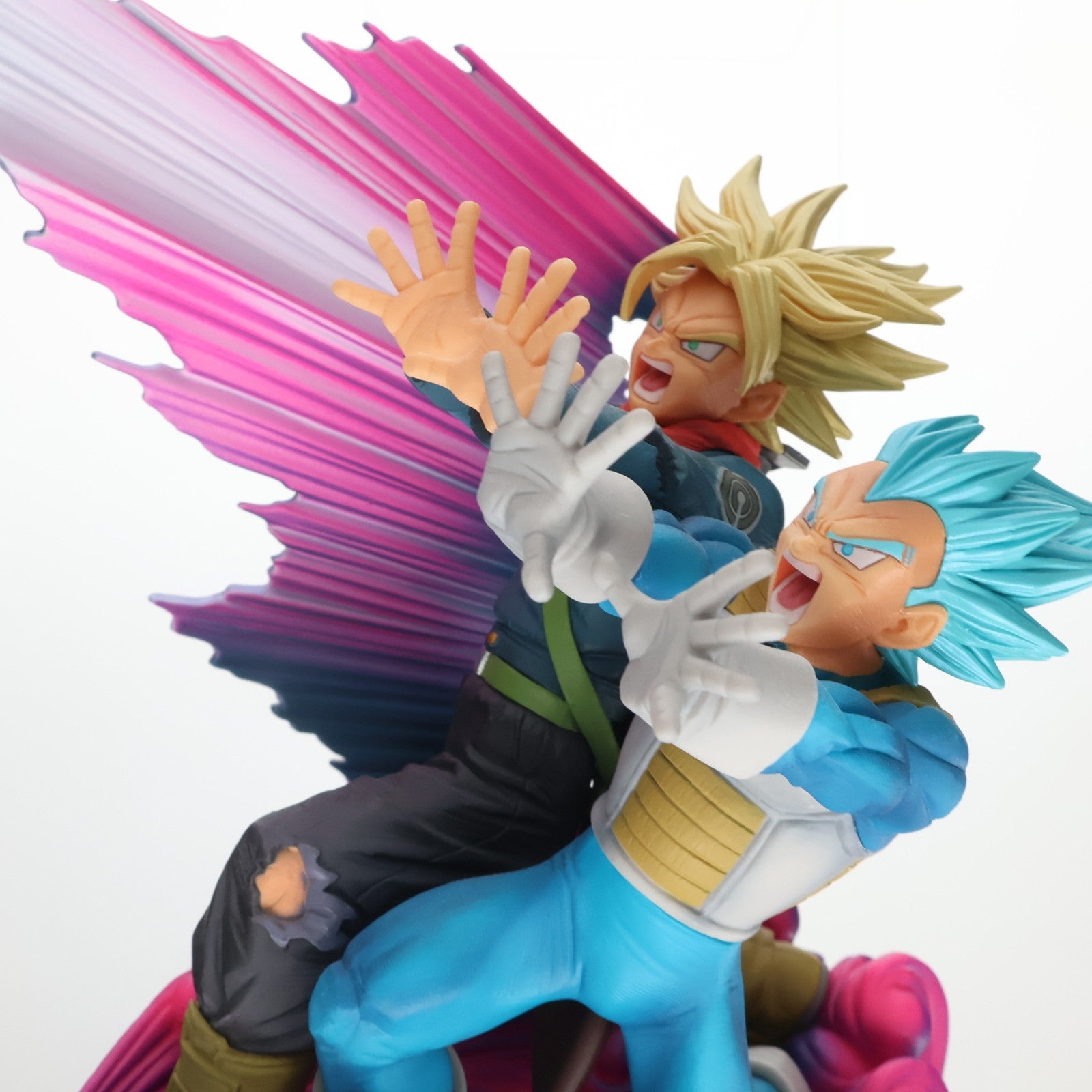 【中古即納】[FIG] THE BRUSH II賞 ベジータ&トランクス アミューズメント一番くじ ドラゴンボール超(スーパー) SUPER MASTER STARS DIORAMA II フィギュア プライズ(38321) バンプレスト(20180428)