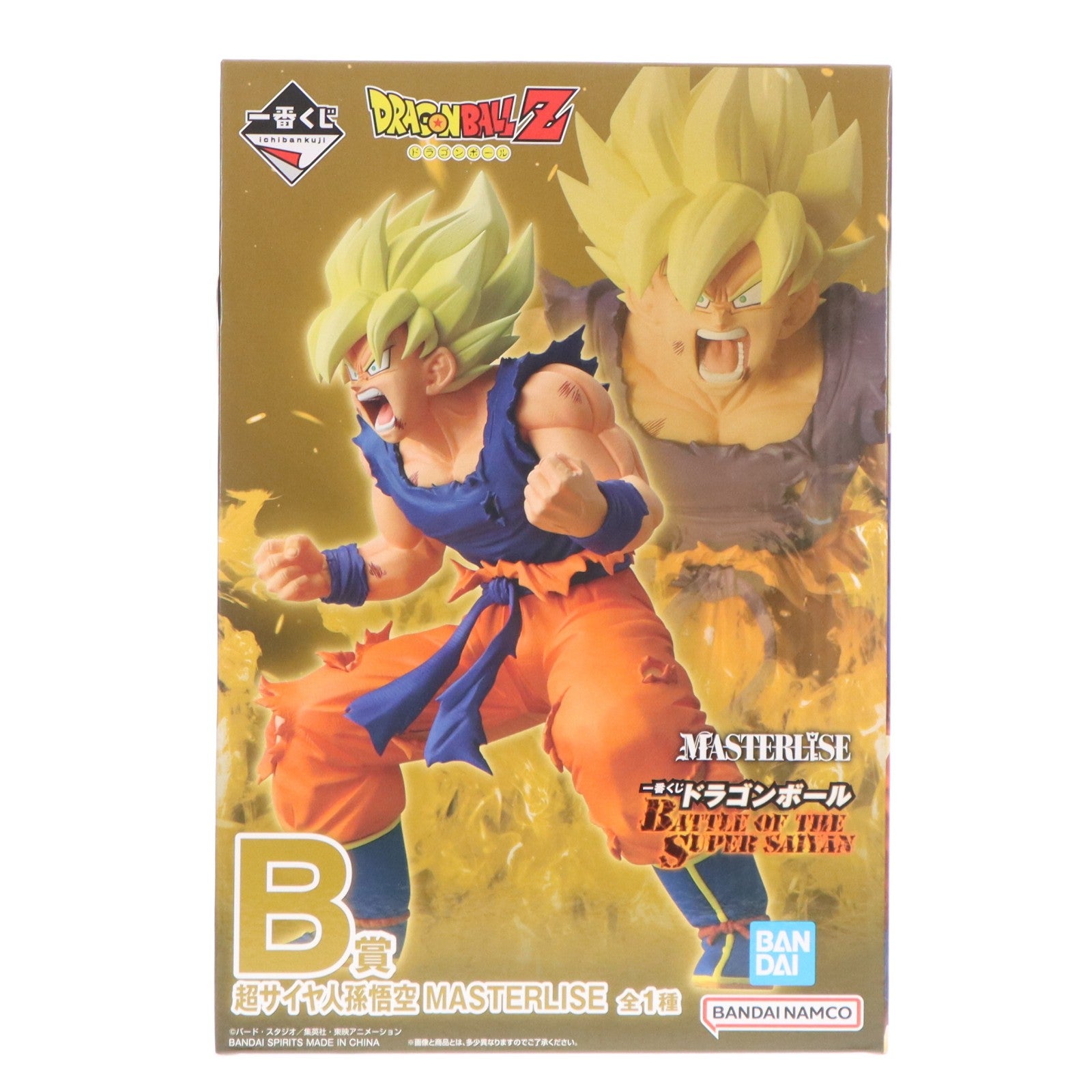 【中古即納】[FIG] B賞 超サイヤ人孫悟空 MASTERLISE 一番くじ ドラゴンボール BATTLE OF THE SUPER SAIYAN DRAGON BALL フィギュア プライズ バンダイスピリッツ(20260131)