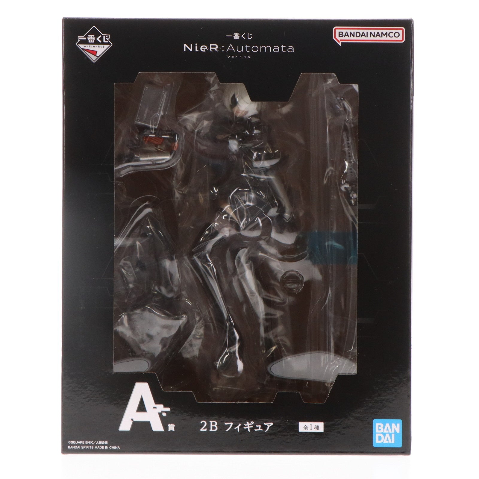 【中古即納】[FIG] A賞 2B 一番くじ NieR:Automata(ニーア オートマタ) Ver1.1a フィギュア プライズ バンダイスピリッツ(20240629)