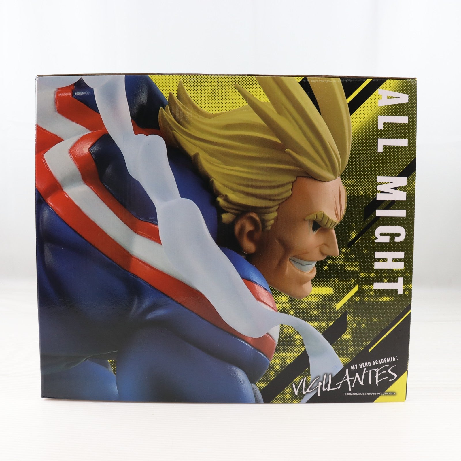 【中古即納】[FIG] ラストワン賞 オールマイト ロゴフィギュア 一番くじ ヴィジランテ -僕のヒーローアカデミア ILLEGALS- プライズ バンダイスピリッツ(20260323)