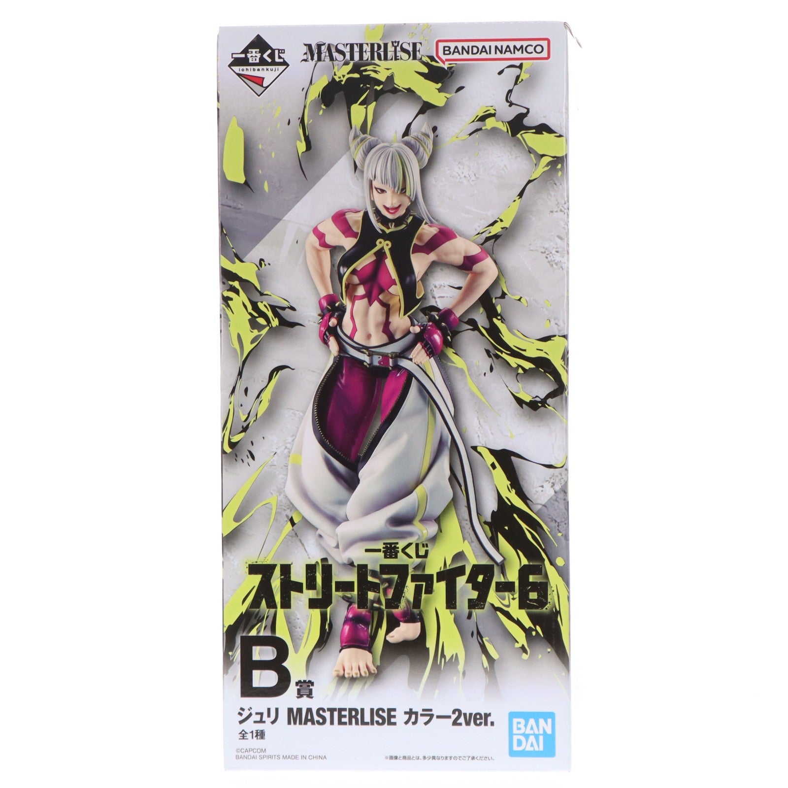 【中古即納】[FIG] B賞 ジュリ MASTERLISE カラー2ver. 一番くじ ストリートファイター6 フィギュア プライズ バンダイスピリッツ(20260327)