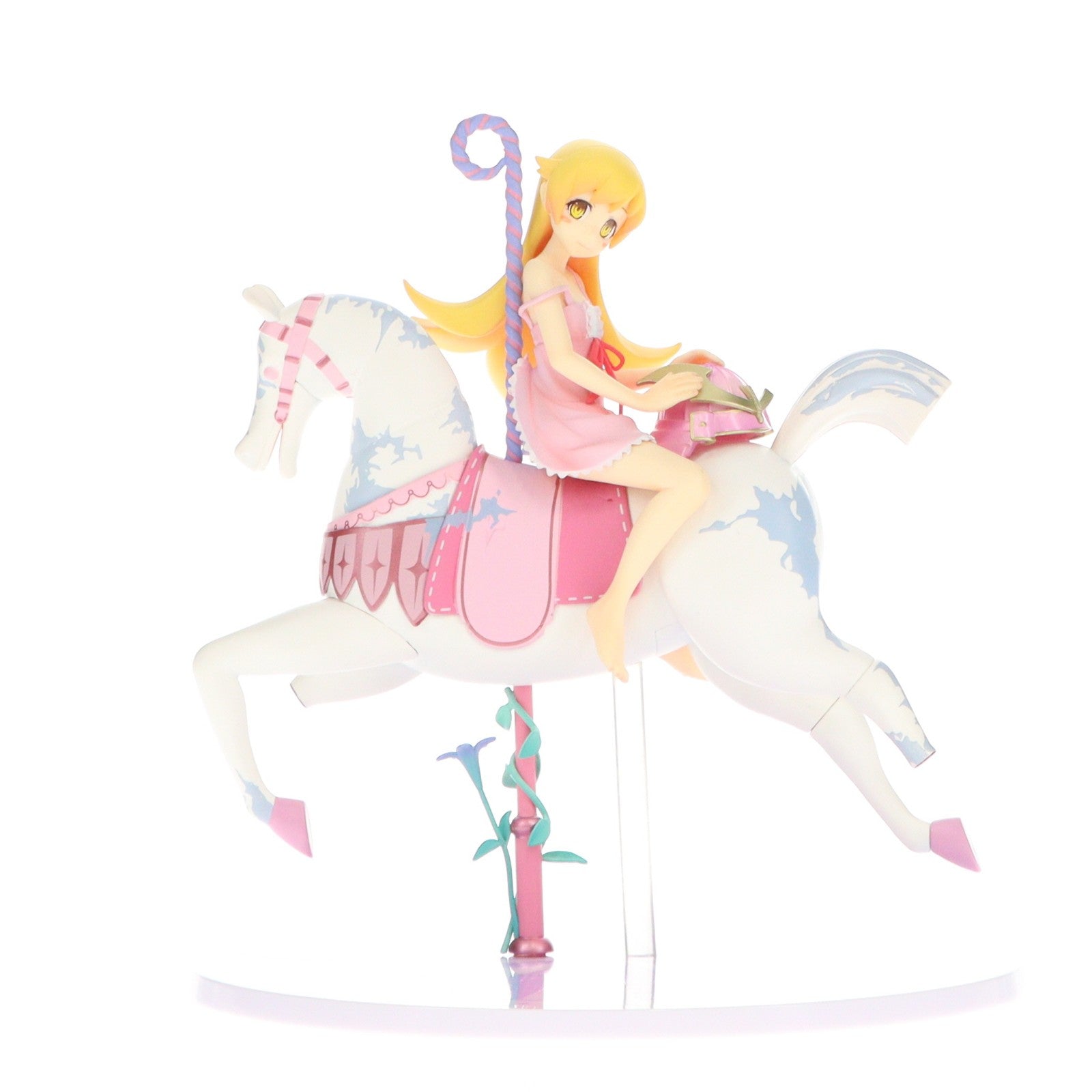 【中古即納】[FIG] ラストワン賞 忍野忍(おしのしのぶ) パステルカラーver. プレミアムフィギュア 一番くじプレミアムセレクション 物語シリーズ プライズ(14878) バンプレスト(20170923)