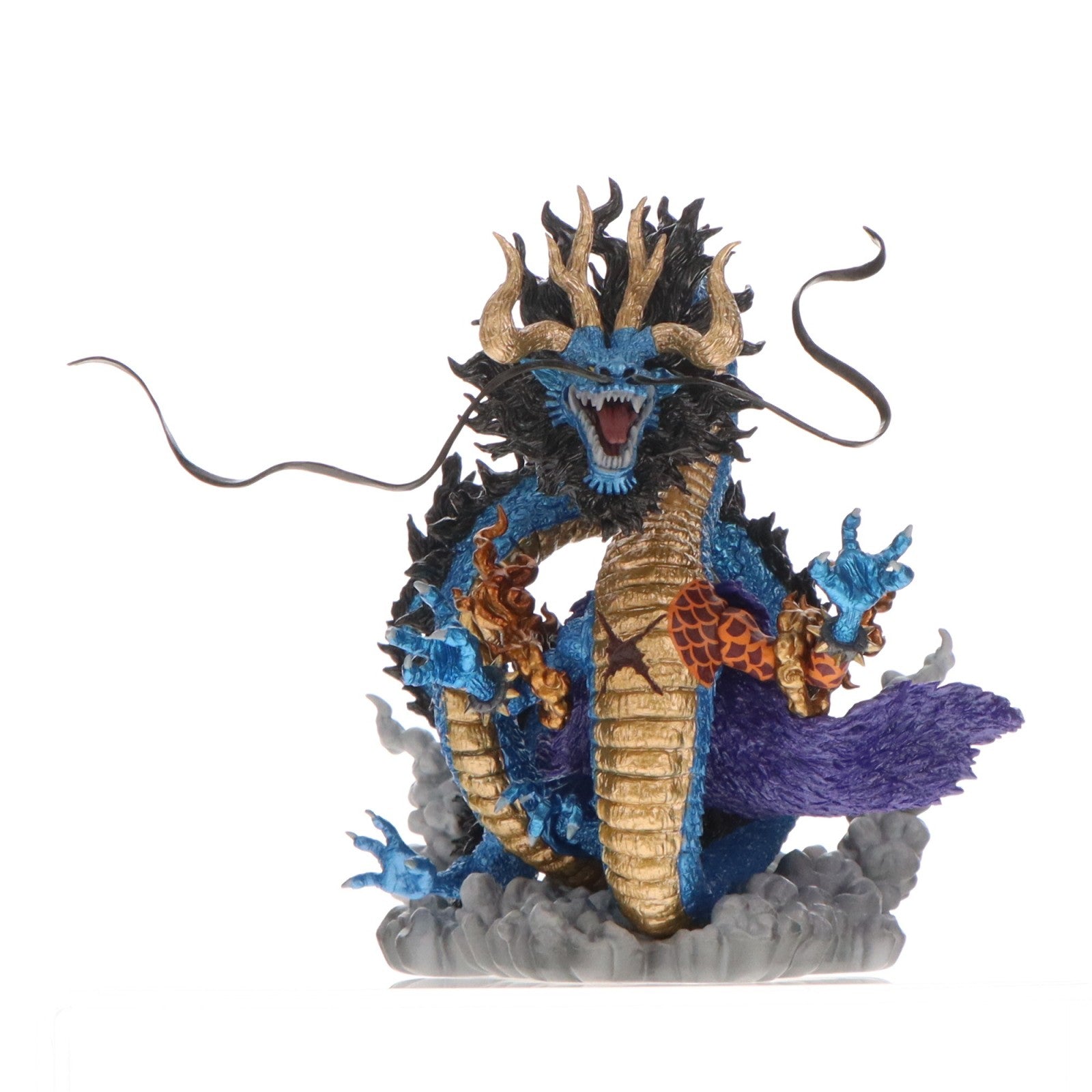【中古即納】[FIG] ラストワン賞 カイドウ -魂豪示像- メタリックカラーver. 一番くじ ワンピース EX 龍と袂を連ねし猛者達 ONE PIECE フィギュア プライズ(963) バンダイスピリッツ(20211113)
