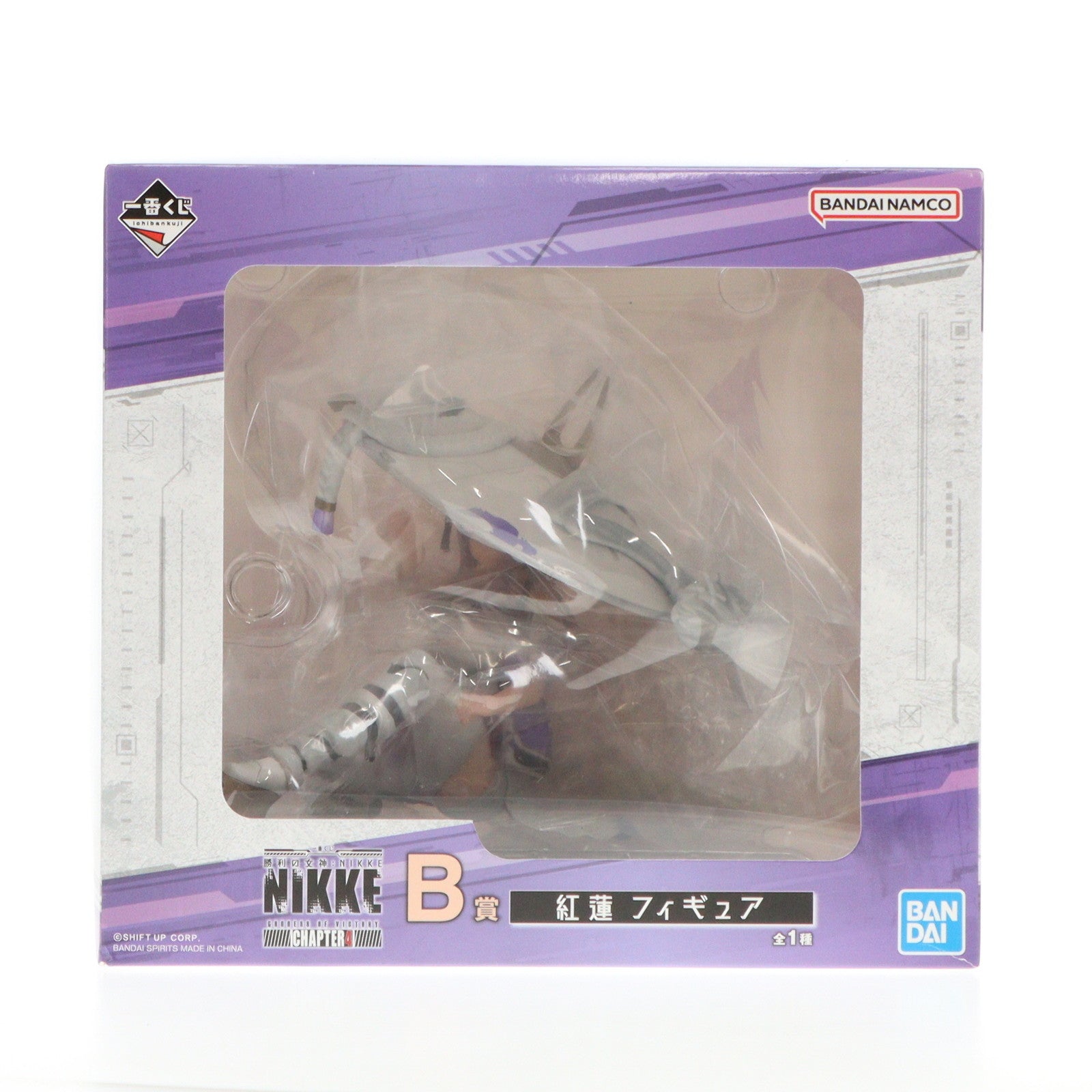 【中古即納】[FIG] B賞 紅蓮(ぐれん) 一番くじ 勝利の女神:NIKKE(ニケ) CHAPTER4 フィギュア プライズ バンダイスピリッツ(20241228)