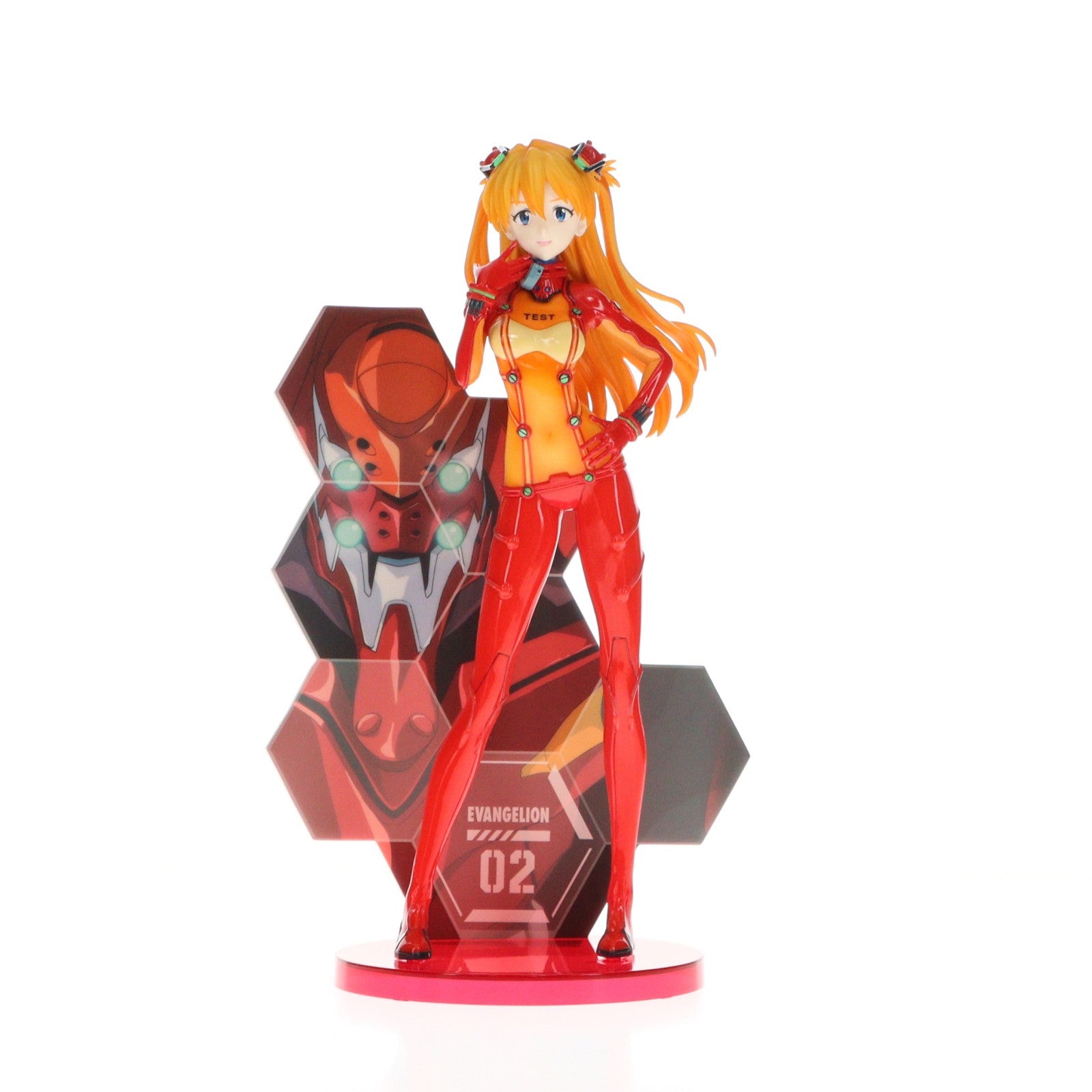 【中古即納】[FIG] C賞 式波・アスカ・ラングレー フィギュア 一番くじ エヴァンゲリオン エヴァパイロット、集結! 新世紀エヴァンゲリオン プライズ(62335) バンダイスピリッツ(20220723)