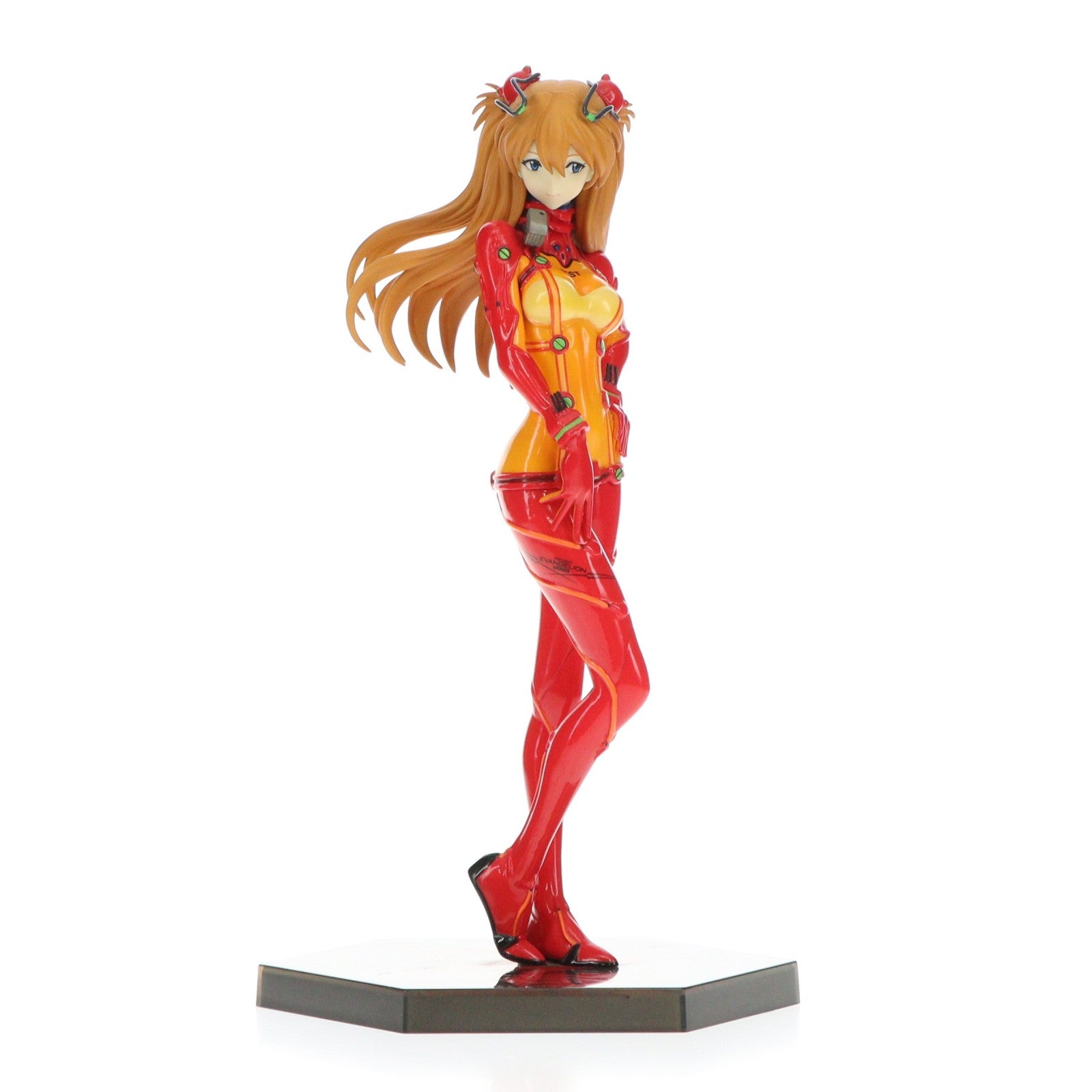 【中古即納】[FIG] B賞 式波・アスカ・ラングレー エヴァレーシングver. 一番くじ ヱヴァンゲリヲン新劇場版 ～PROJECT EVA RACING～ フィギュア プライズ(12704) バンプレスト(20140810)