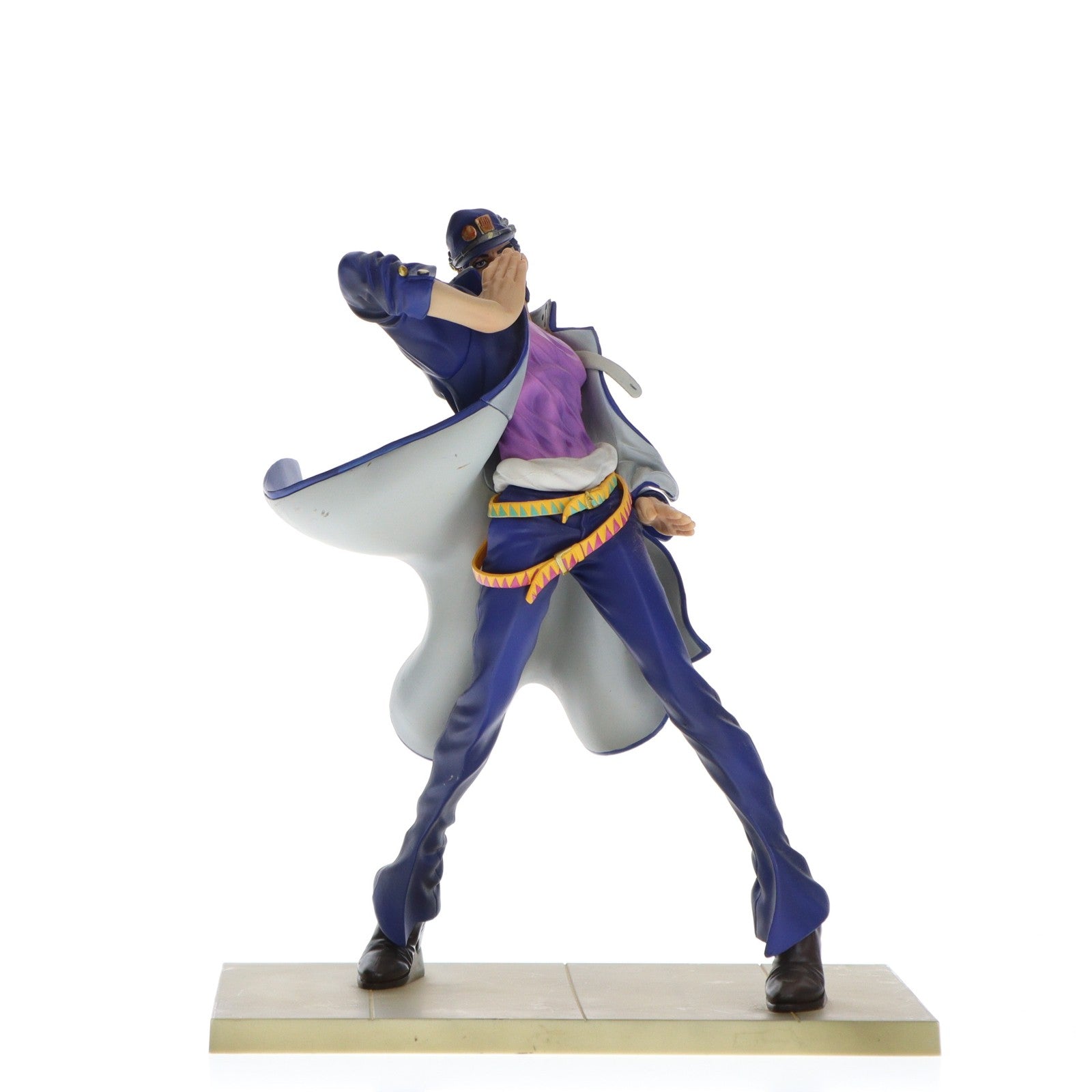 【中古即納】[FIG] A賞 空条承太郎(くうじょうじょうたろう) フィギュア 一番くじ ジョジョの奇妙な冒険 第三部 スターダストクルセイダース～WHITE SIDE～ プライズ(67730) バンプレスト(20120831)
