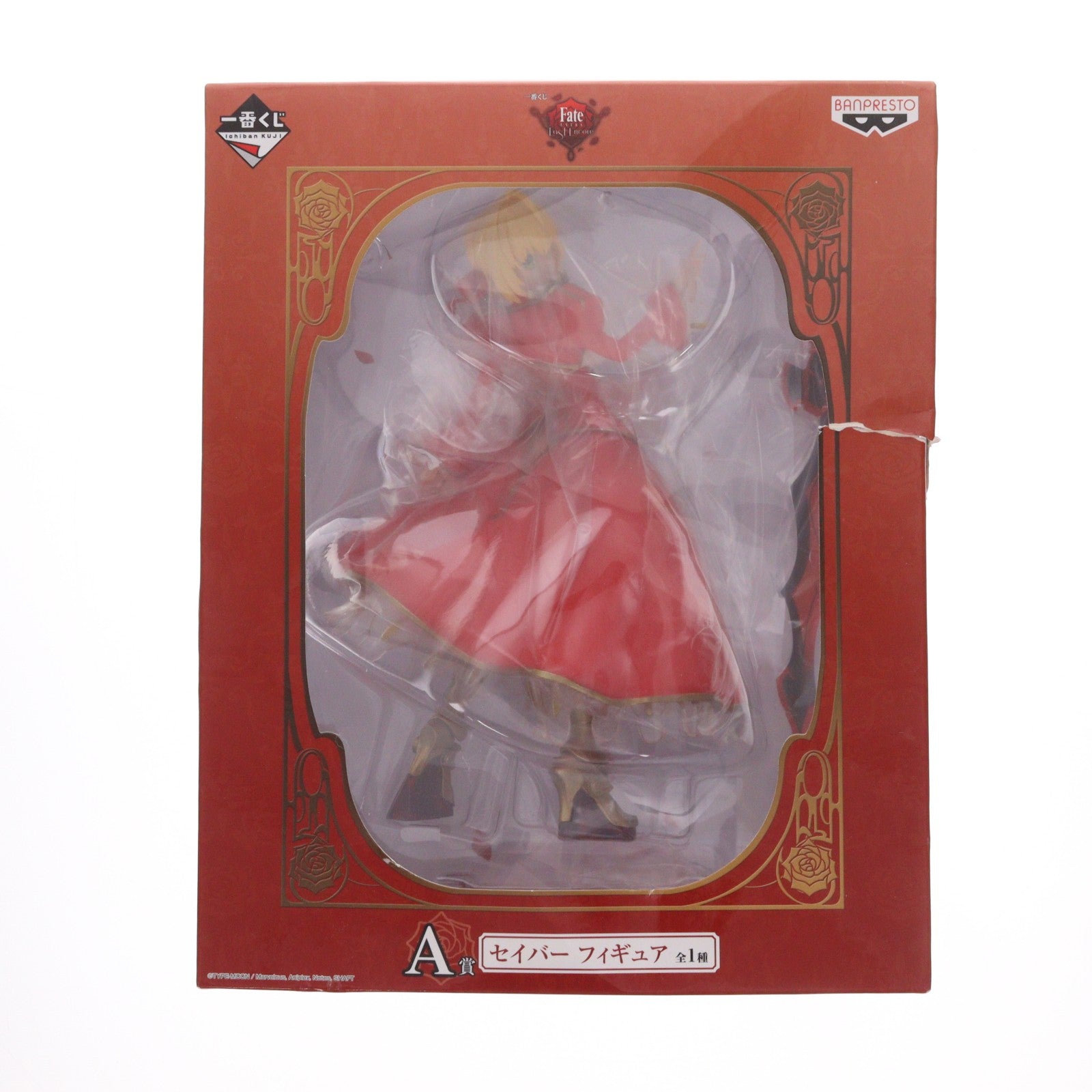 【中古即納】[FIG] A賞 セイバー フィギュア 一番くじ Fate/EXTRA Last Encore(フェイト/エクストラ ラストアンコール) 1/8 プライズ(14774) バンプレスト(20180728)