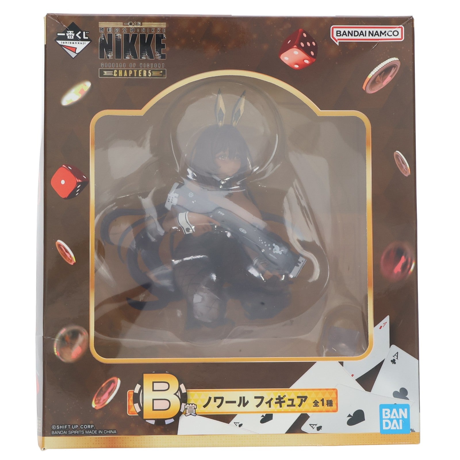 【中古即納】[FIG] B賞 ノワール 一番くじ 勝利の女神:NIKKE(ニケ) CHAPTER5 フィギュア プライズ バンダイスピリッツ(20250802)