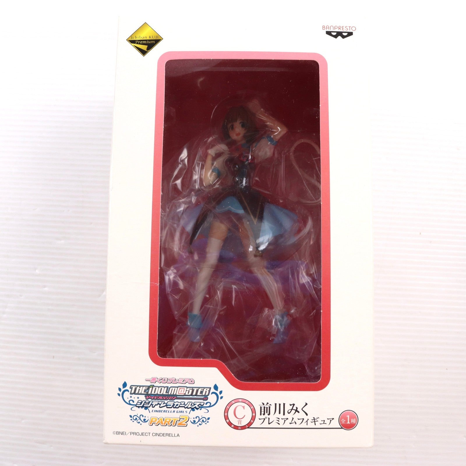 【中古即納】[FIG] C賞 前川みく プレミアムフィギュア 一番くじプレミアム アイドルマスター シンデレラガールズPART2 プライズ(13511) バンプレスト(20160430)
