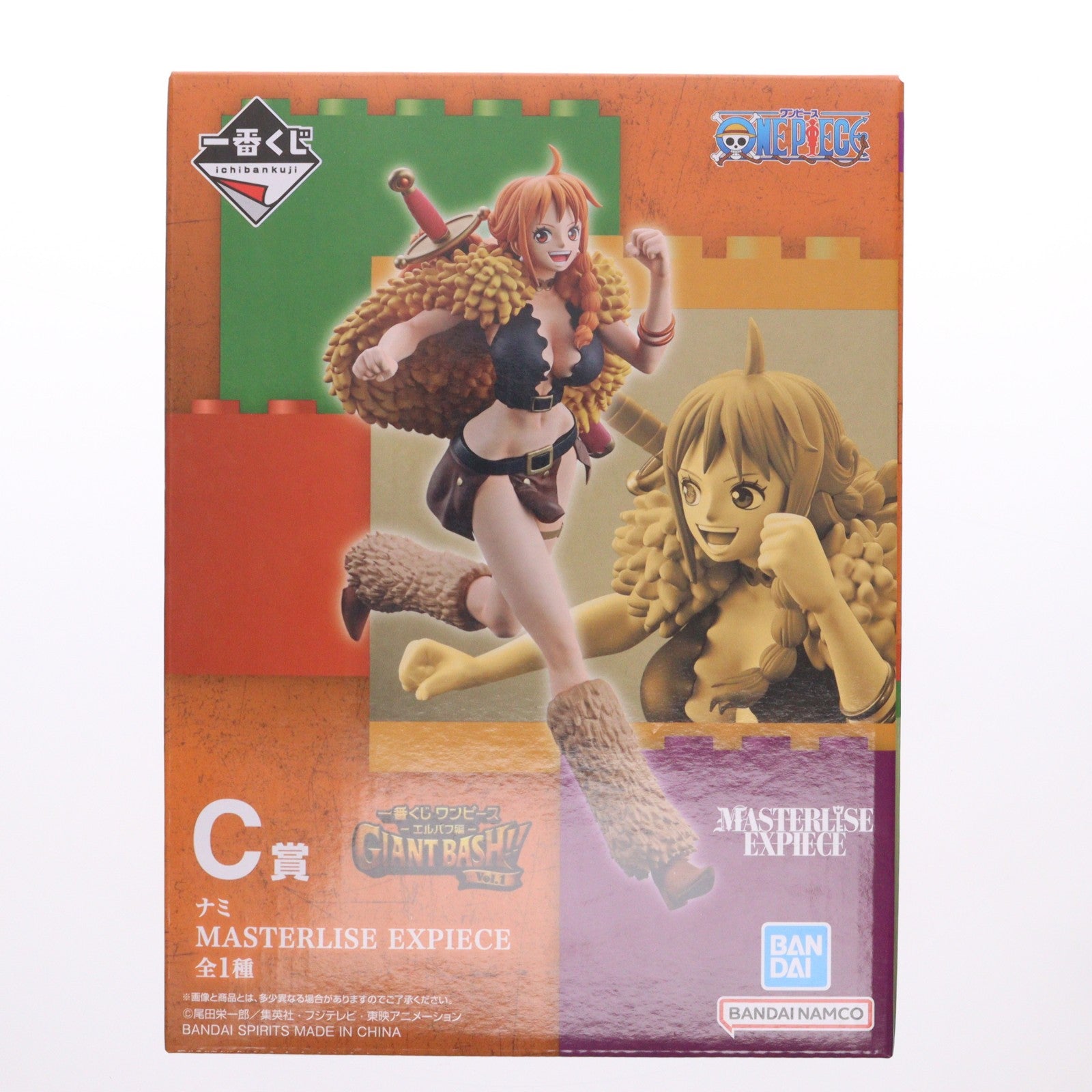 【中古即納】[FIG] C賞 ナミ MASTERLISE EXPIECE 一番くじ ワンピース -エルバフ編- GIANT BASH!! Vol.1 ONE PIECE フィギュア プライズ バンダイスピリッツ(20260703)