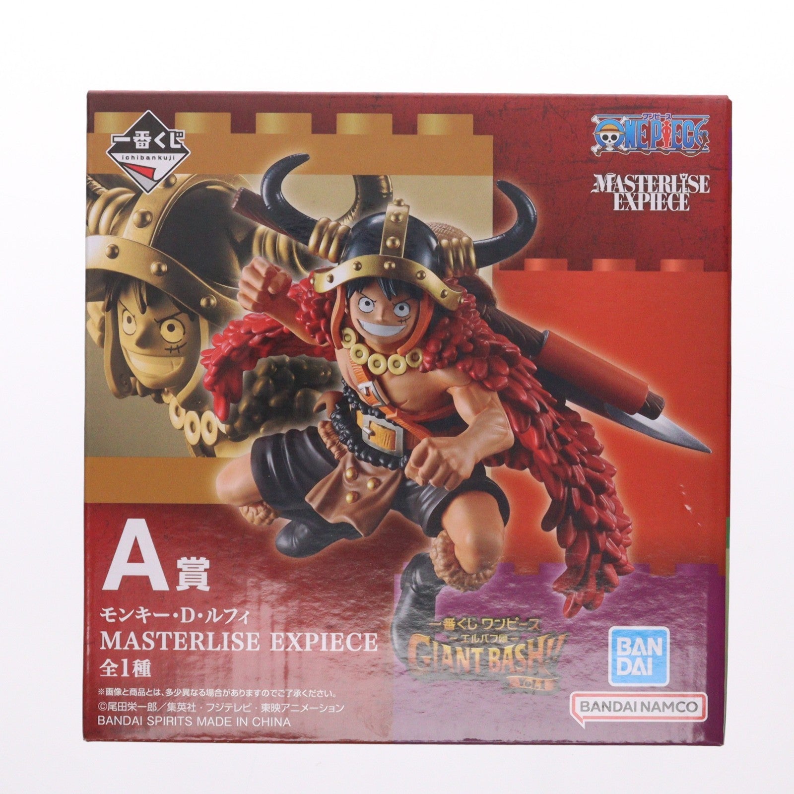 【中古即納】[FIG] A賞 モンキー・D・ルフィ MASTERLISE EXPIECE 一番くじ ワンピース -エルバフ編- GIANT BASH!! Vol.1 ONE PIECE フィギュア プライズ バンダイスピリッツ(20260703)