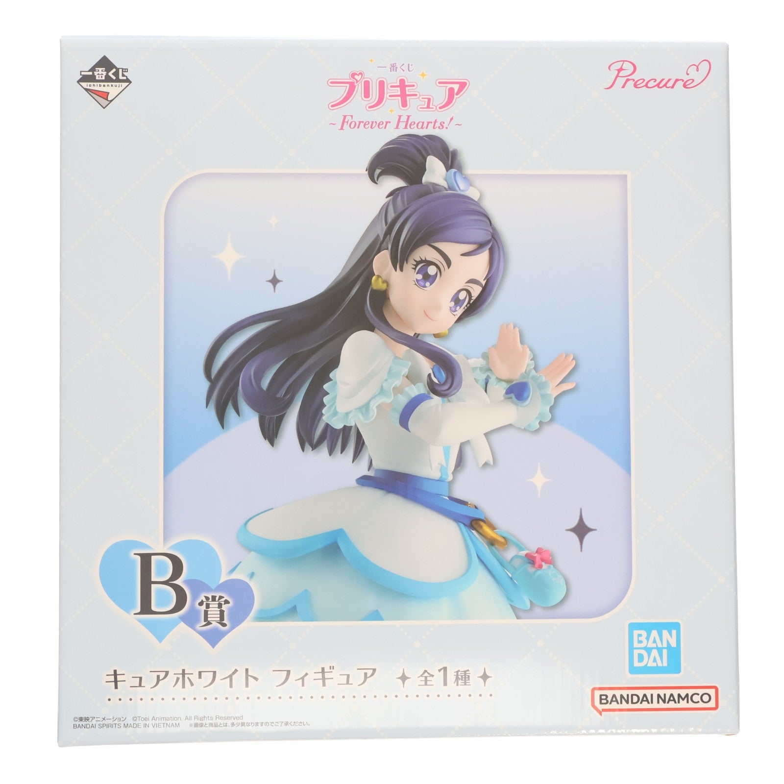 【中古即納】[FIG] B賞 キュアホワイト フィギュア 一番くじ プリキュア ～Forever Hearts!～ プライズ(67843) バンダイスピリッツ(20250913)
