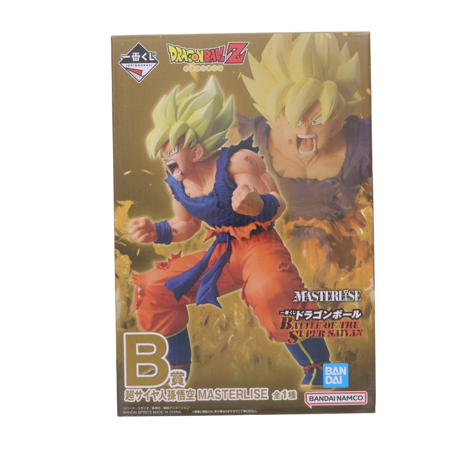 【中古即納】[FIG] B賞 超サイヤ人孫悟空 MASTERLISE 一番くじ ドラゴンボール BATTLE OF THE SUPER SAIYAN DRAGON BALL フィギュア プライズ バンダイスピリッツ(20260131)