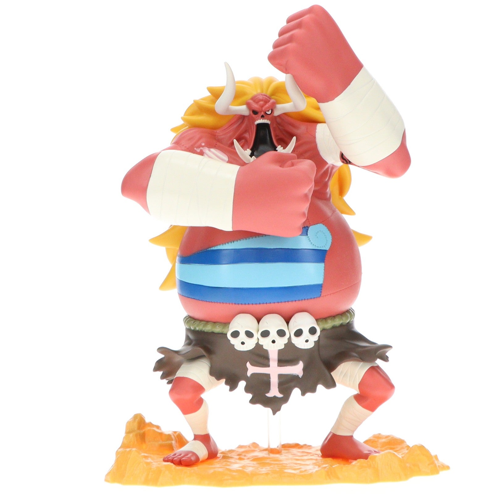 【中古即納】[FIG] A賞 オーズ ビッグソフビフィギュア 一番くじ ワンピース～スリラーバーク編～ ONE PIECE プライズ バンプレスト(20081231)