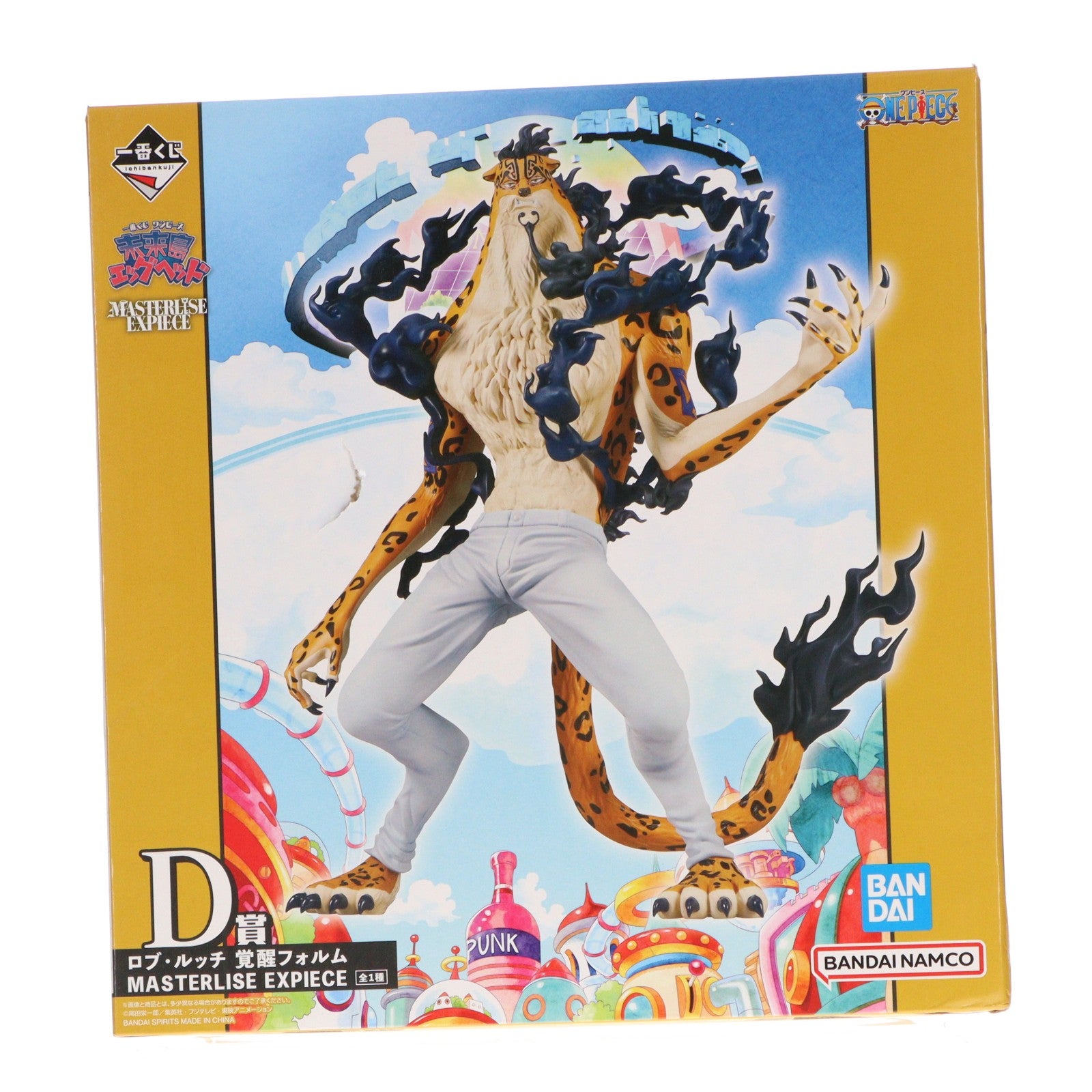 【中古即納】[FIG] D賞 ロブ・ルッチ 覚醒フォルム MASTERLISE EXPIECE 一番くじ ワンピース 未来島エッグヘッド ONE PIECE フィギュア プライズ バンダイスピリッツ(20240803)