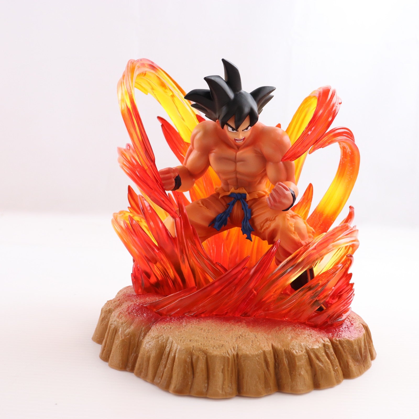 【中古即納】[FIG] B賞 孫悟空(そんごくう) 界王拳!孫悟空フィギュア 一番くじドラゴンボール改～激突編～ DRAGON BALL プライズ バンプレスト(19991231)