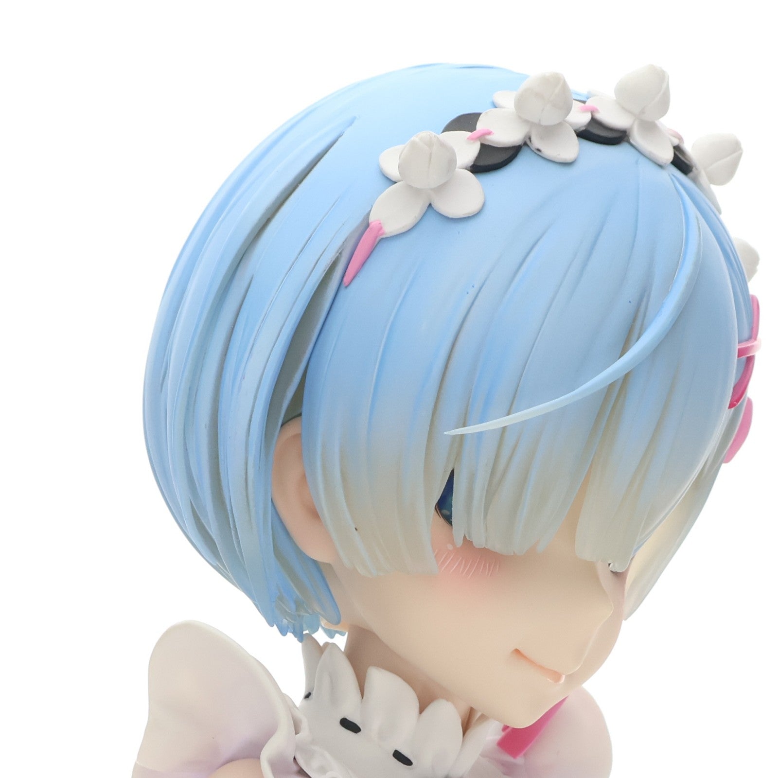 【中古即納】[FIG] ラストワン賞 レム(照れ顔) アートスケールフィギュア 一番くじ Re:ゼロから始める異世界生活-あなたに、精霊の祝福がありますように- プライズ(893) バンダイスピリッツ(20210814)