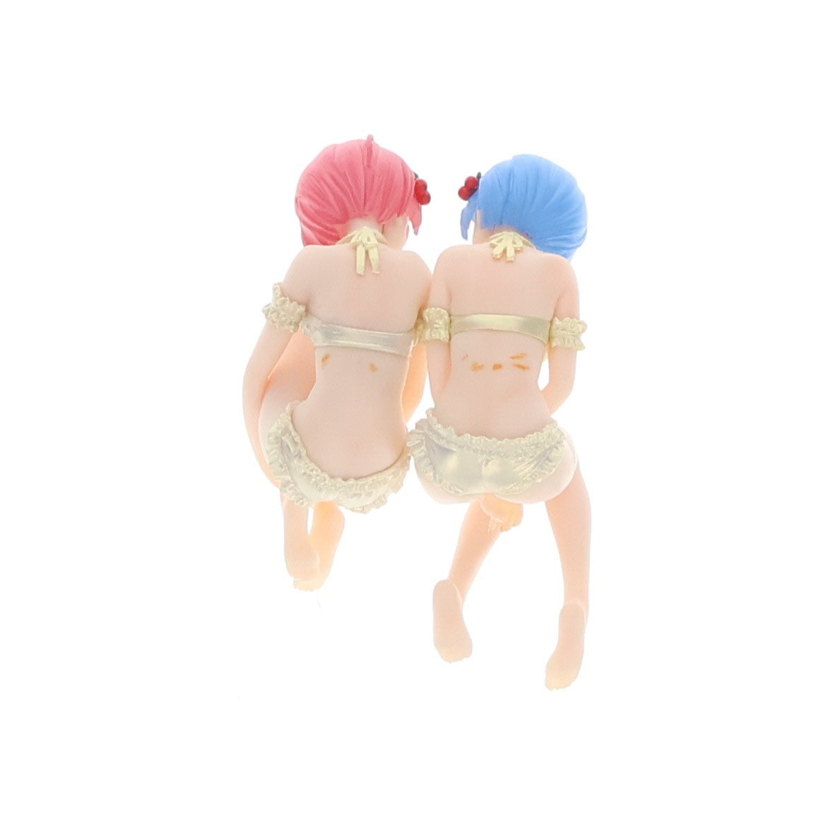【中古即納】[FIG] A賞 レム&ラム フィギュア ～プリン・ア・ラ・mode～ 一番くじ Re:ゼロから始める異世界生活-あま～い春がきた!どれから食べる～- プライズ(197) バンダイスピリッツ(20190511)