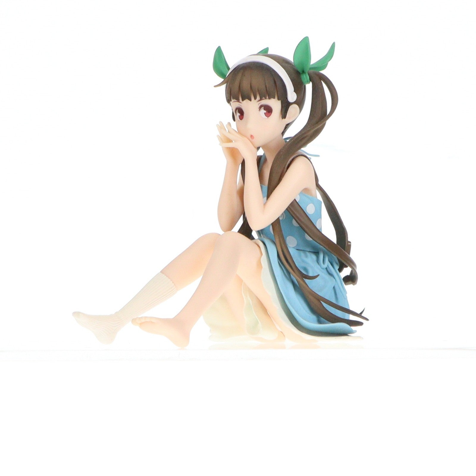 【中古即納】[FIG] 八九寺真宵(はちくじまよい) 西尾維新大辞展 EXQフィギュア～おすわり真宵～ 物語シリーズ プライズ(38254) バンプレスト(20180412)