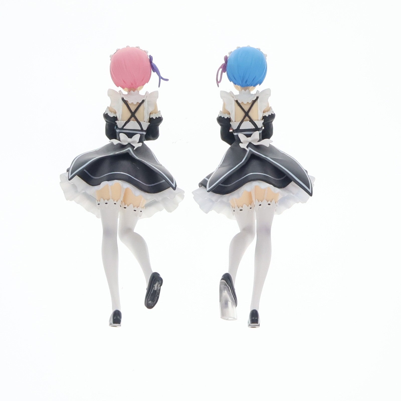 【中古即納】[FIG] A賞 レムとラムのフィギュア 一番くじ Re:ゼロから始める異世界生活～Happy Birthday REM&RAM!～ プライズ(15159) バンプレスト(20180202)