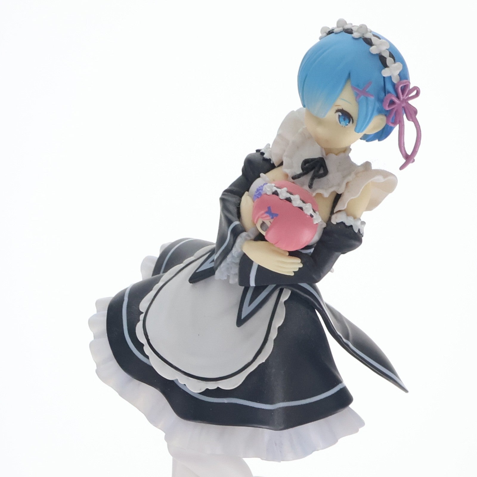 【中古即納】[FIG] A賞 レムとラムのフィギュア 一番くじ Re:ゼロから始める異世界生活～Happy Birthday REM&RAM!～ プライズ(15159) バンプレスト(20180202)