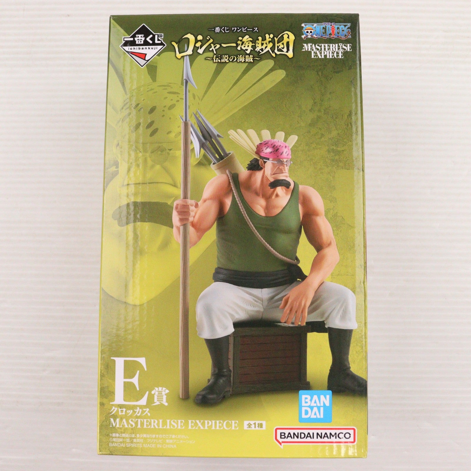 【中古即納】[FIG] E賞 クロッカス MASTERLISE EXPIECE 一番くじ ワンピース ロジャー海賊団～伝説の海賊～ ONE PIECE フィギュア プライズ バンダイスピリッツ(20250301)