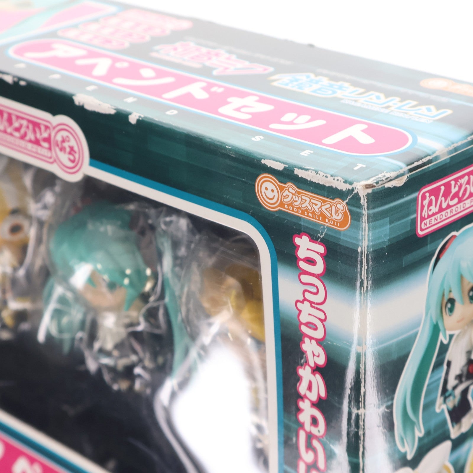 【中古即納】[FIG] C賞 ねんどろいどぷち ミク・リン・レン アペンドセット グッスマくじ 初音ミク 2012 Winter Ver. フィギュア プライズ グッドスマイルカンパニー(20121204)