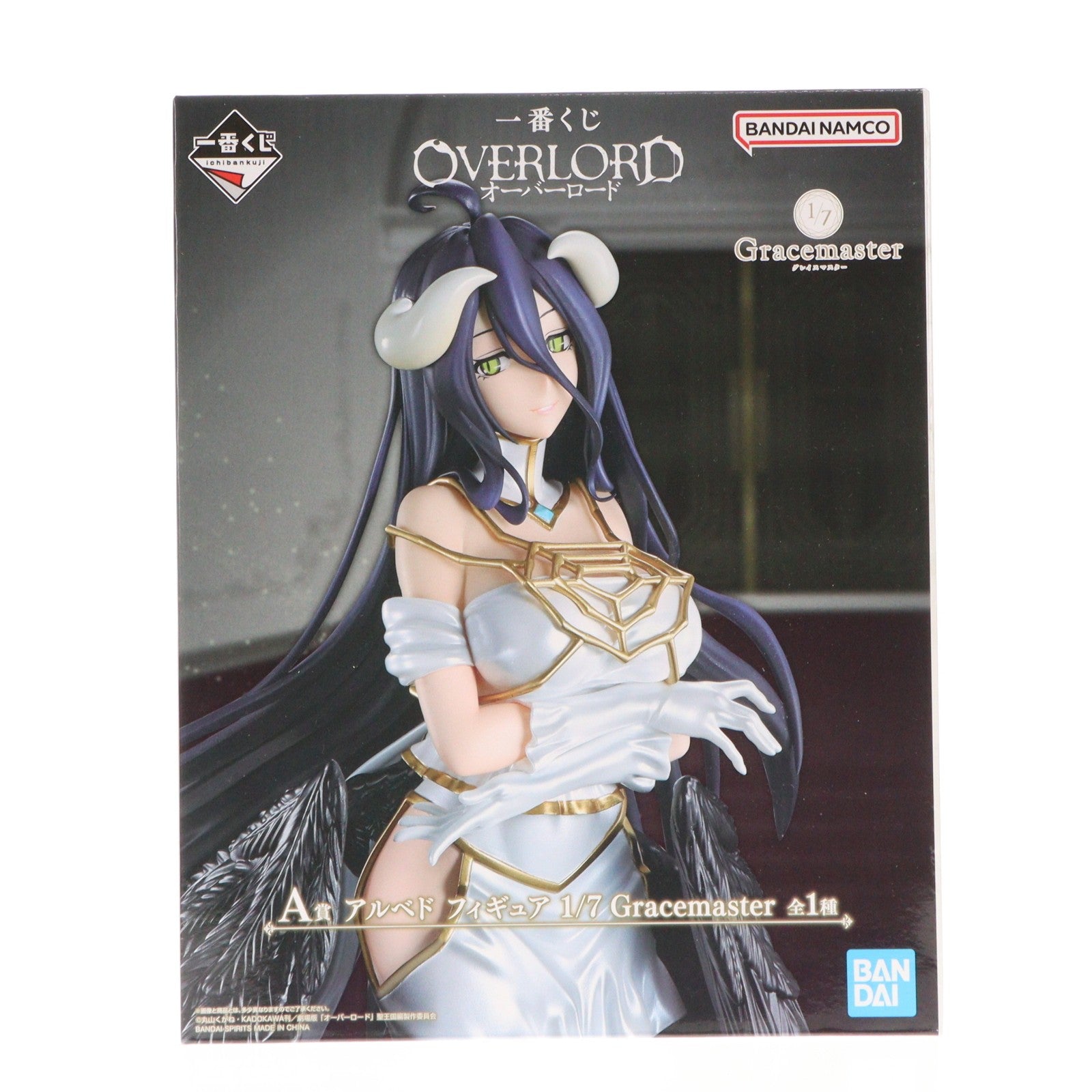 【中古即納】[FIG] A賞 アルベド フィギュア 1/7 Gracemaster 一番くじ オーバーロード プライズ バンダイスピリッツ(20260717)