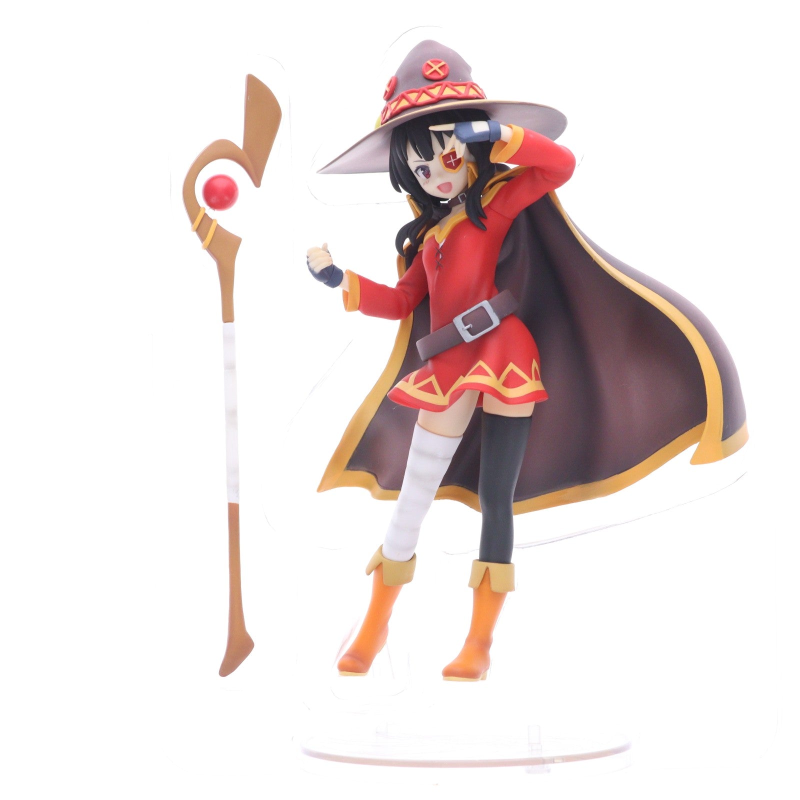 【中古即納】[FIG] A賞 めぐみん 天才魔法使いver. 一番くじ 映画 この素晴らしい世界に祝福を!紅伝説 フィギュア プライズ(185) バンダイスピリッツ(20190830)