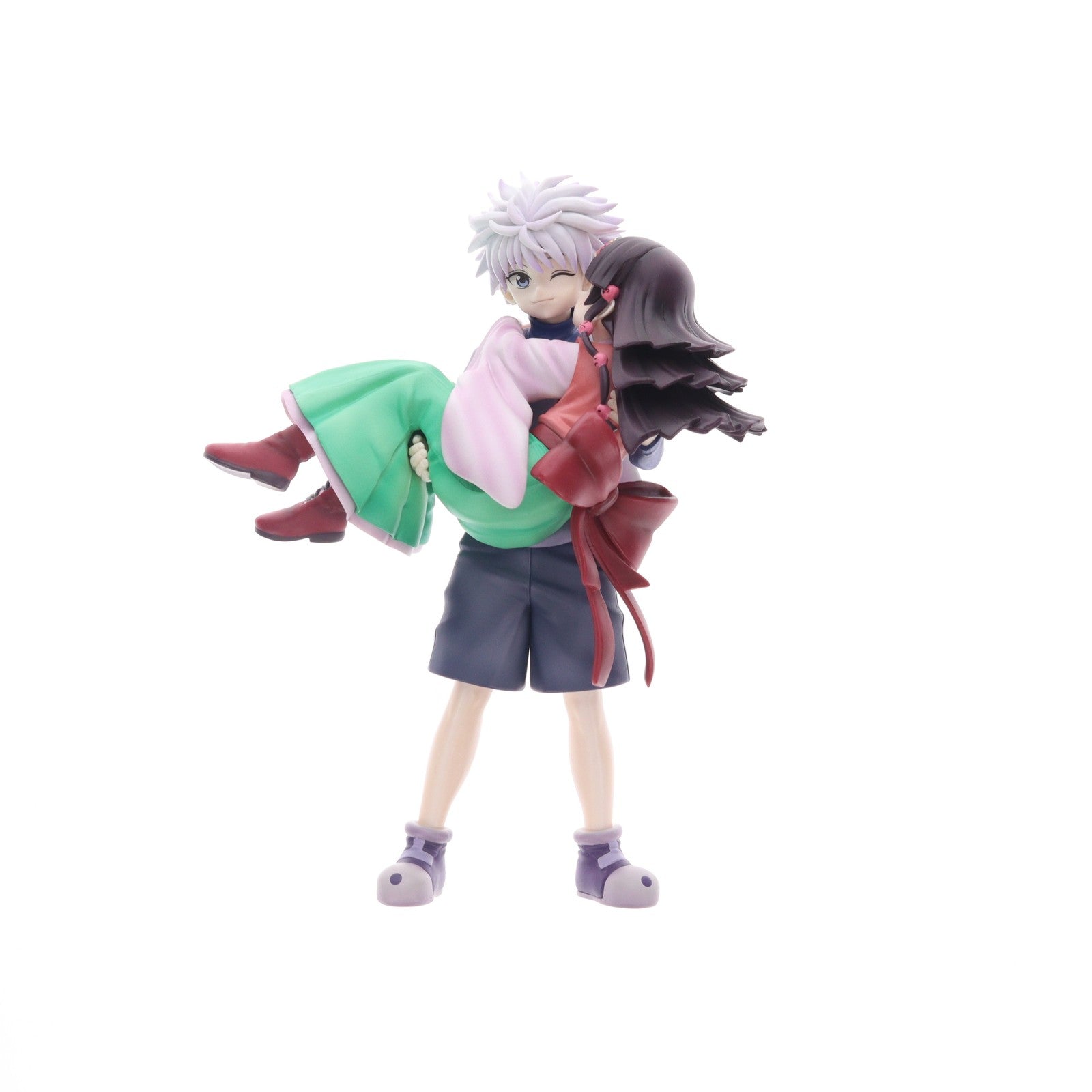 【中古即納】[FIG] ラストワン賞 キルア&アルカ MASTERLISE PLUS ラストワンver. 一番くじ HUNTER×HUNTER(ハンターハンター) Cross the 『X-Day』 ダブルチャンスキャンペーン フィギュア プライズ バンダイスピリッツ(20251122)