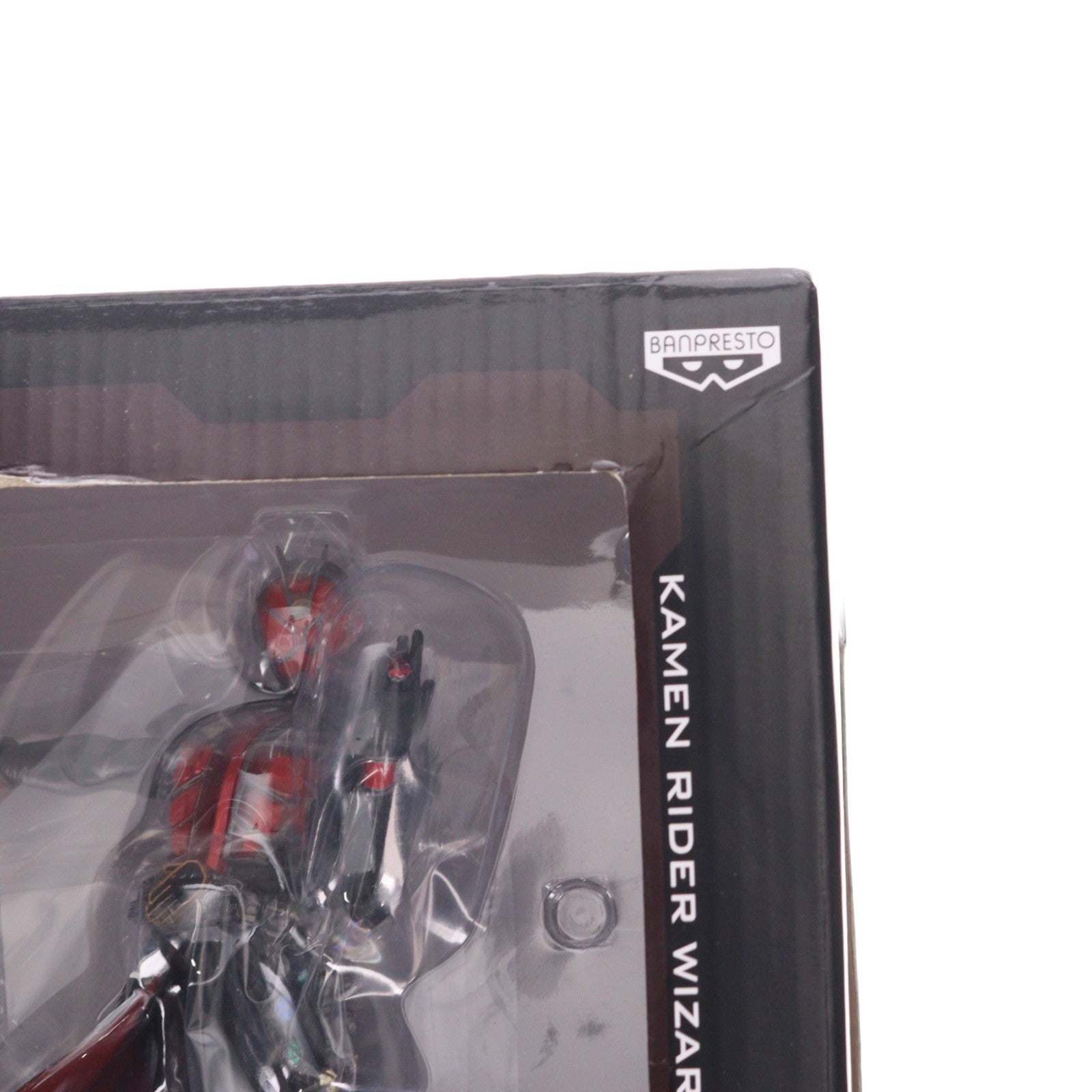 【中古即納】[FIG] ラストワン賞 仮面ライダーウィザード フレイムスタイルフィギュア ダークライティングカラーver. 一番くじ 仮面ライダーシリーズ～平成ライダーオールスター編～ プライズ バンプレスト(20130531)