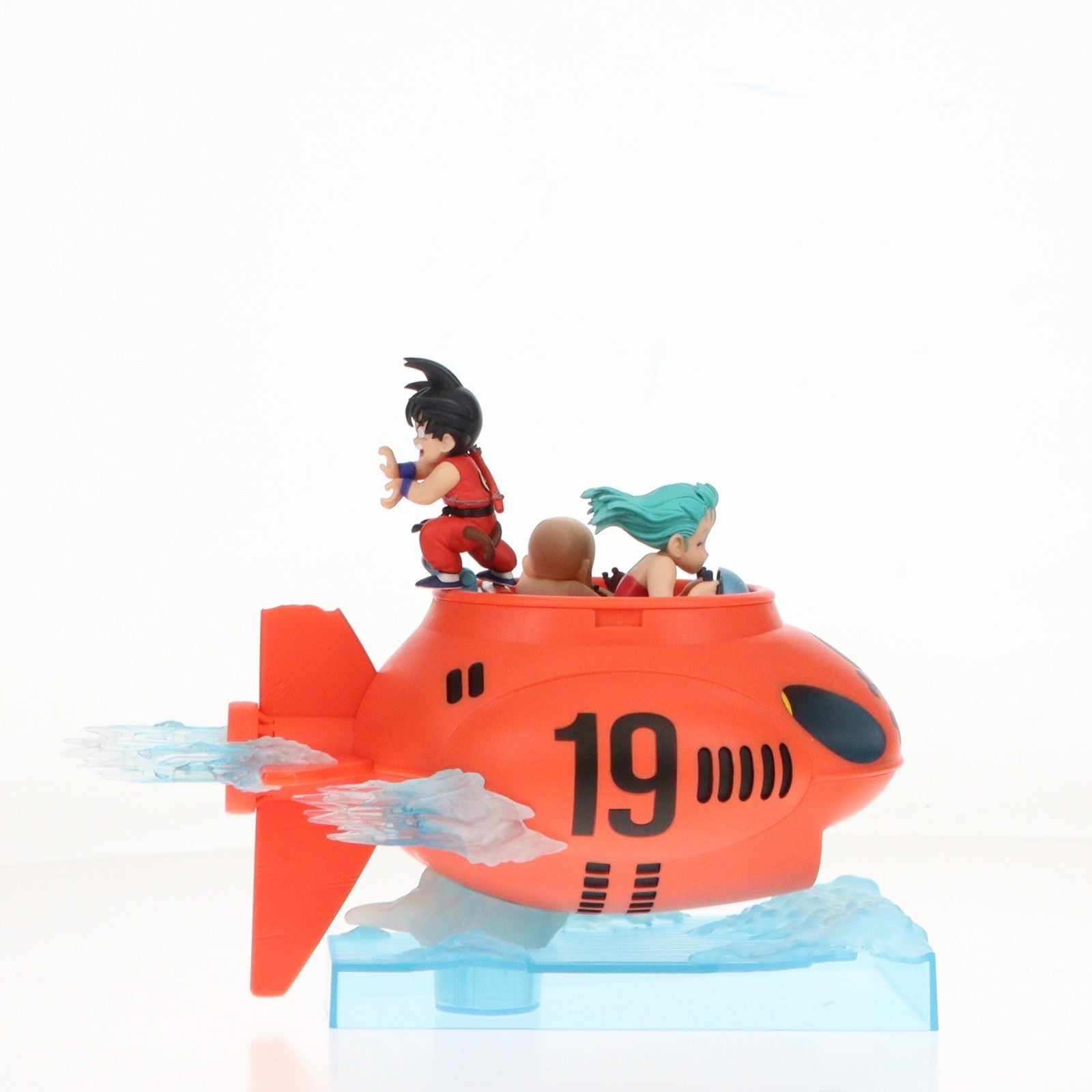 【中古即納】[FIG] D賞 孫悟空&ブルマ&クリリン 潜水艇フィギュア 一番くじ ドラゴンボール EX 対決!レッドリボン軍 プライズ バンダイスピリッツ(20260613)
