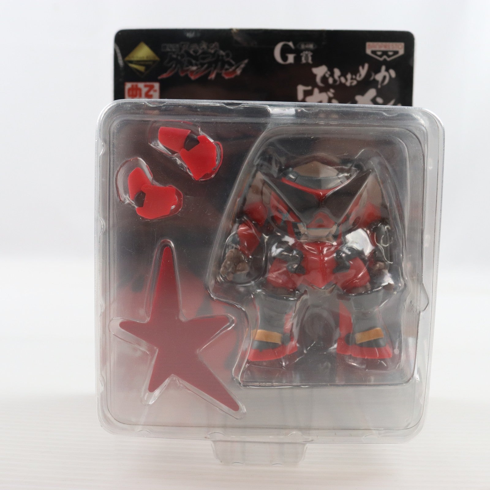 【中古即納】[FIG] G賞 グレン でふぉめかガンメン 一番くじプレミアム 劇場版 天元突破グレンラガン フィギュア プライズ バンプレスト(20110131)