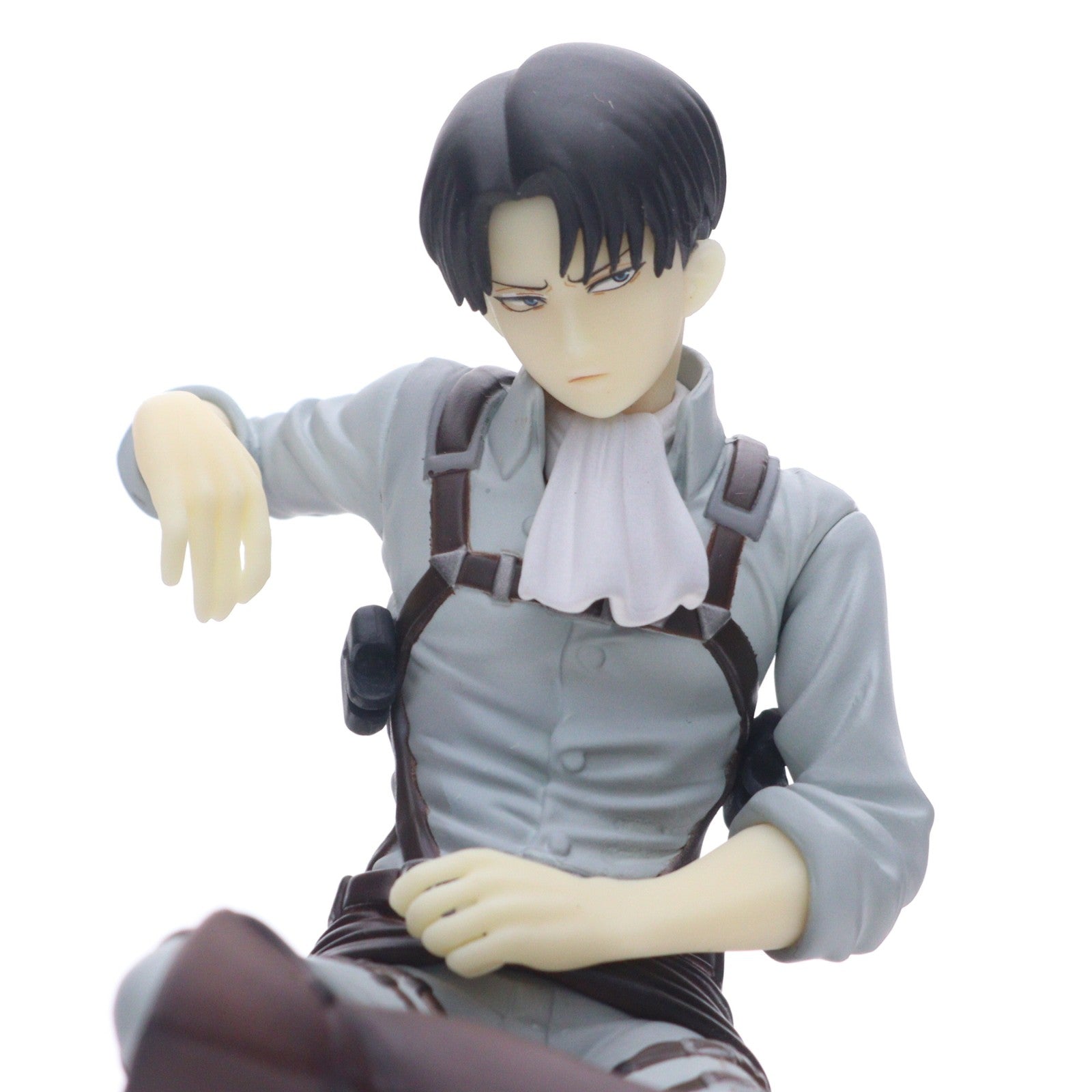 【中古即納】[FIG] A賞 リヴァイ 一番くじ 進撃の巨人～飛べ!調査兵団!!～ フィギュア プライズ(12498) バンプレスト(20140810)