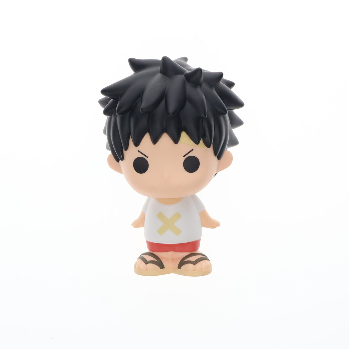 【中古即納】[FIG] F賞 モンキー・D・ルフィ SOFVICちゅ 一番くじ ワンピース 赤髪海賊団 ONE PIECE ソフビフィギュア プライズ バンダイスピリッツ(20260606)