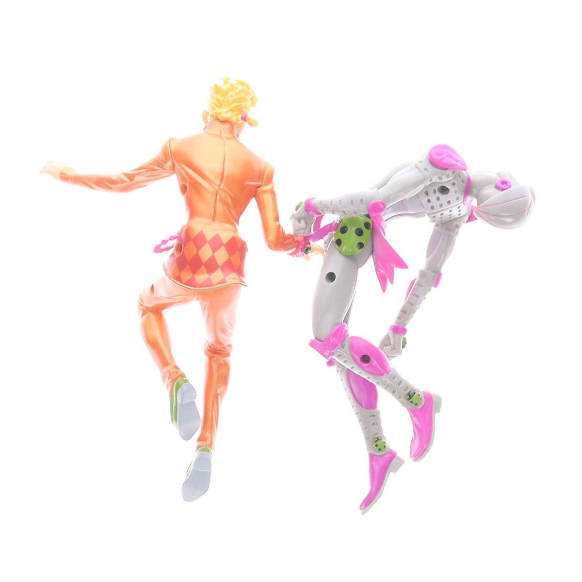 【中古即納】[FIG] A賞 ジョルノ・ジョバァーナ&ゴールド・エクスペリエンス フィギュア 一番くじ ジョジョの奇妙な冒険 第五部 黄金の風 プライズ バンプレスト(20100430)