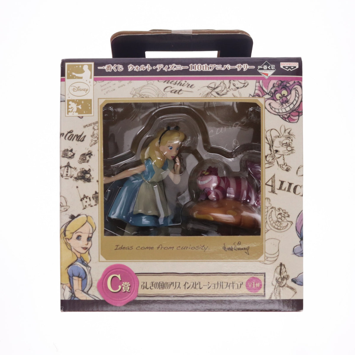 【中古即納】[FIG] C賞 ふしぎの国のアリス 一番くじ ウォルト・ディズニー 110th アニバーサリー インスピレーショナルフィギュア プライズ バンプレスト(20120920)